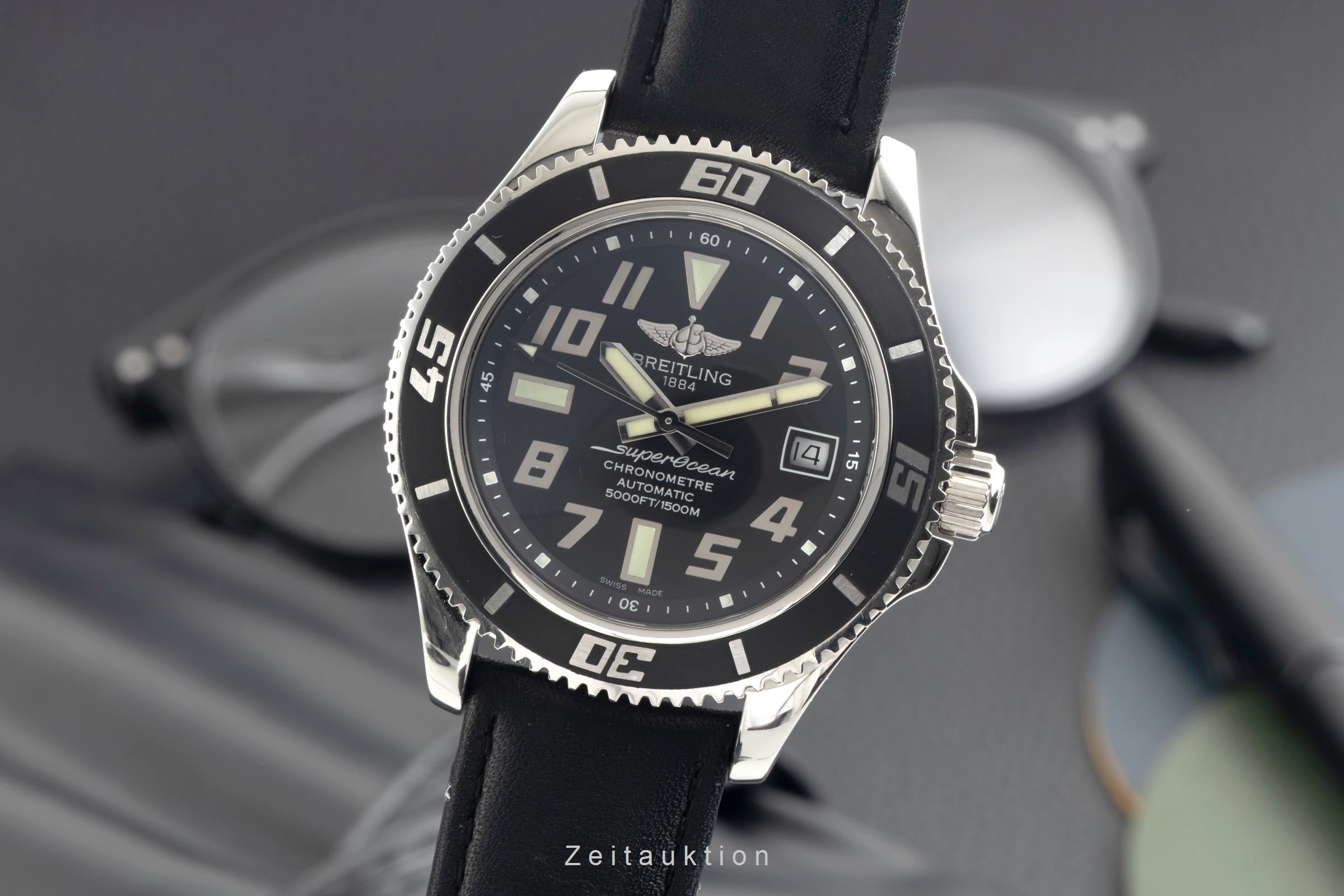 Breitling Superocean steel automatic men's watch A17364  [2602675]