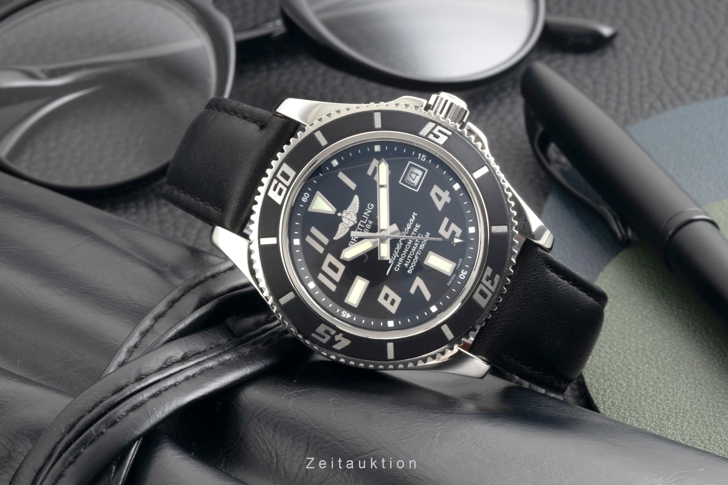 Breitling Superocean steel automatic men's watch A17364  [2602675]