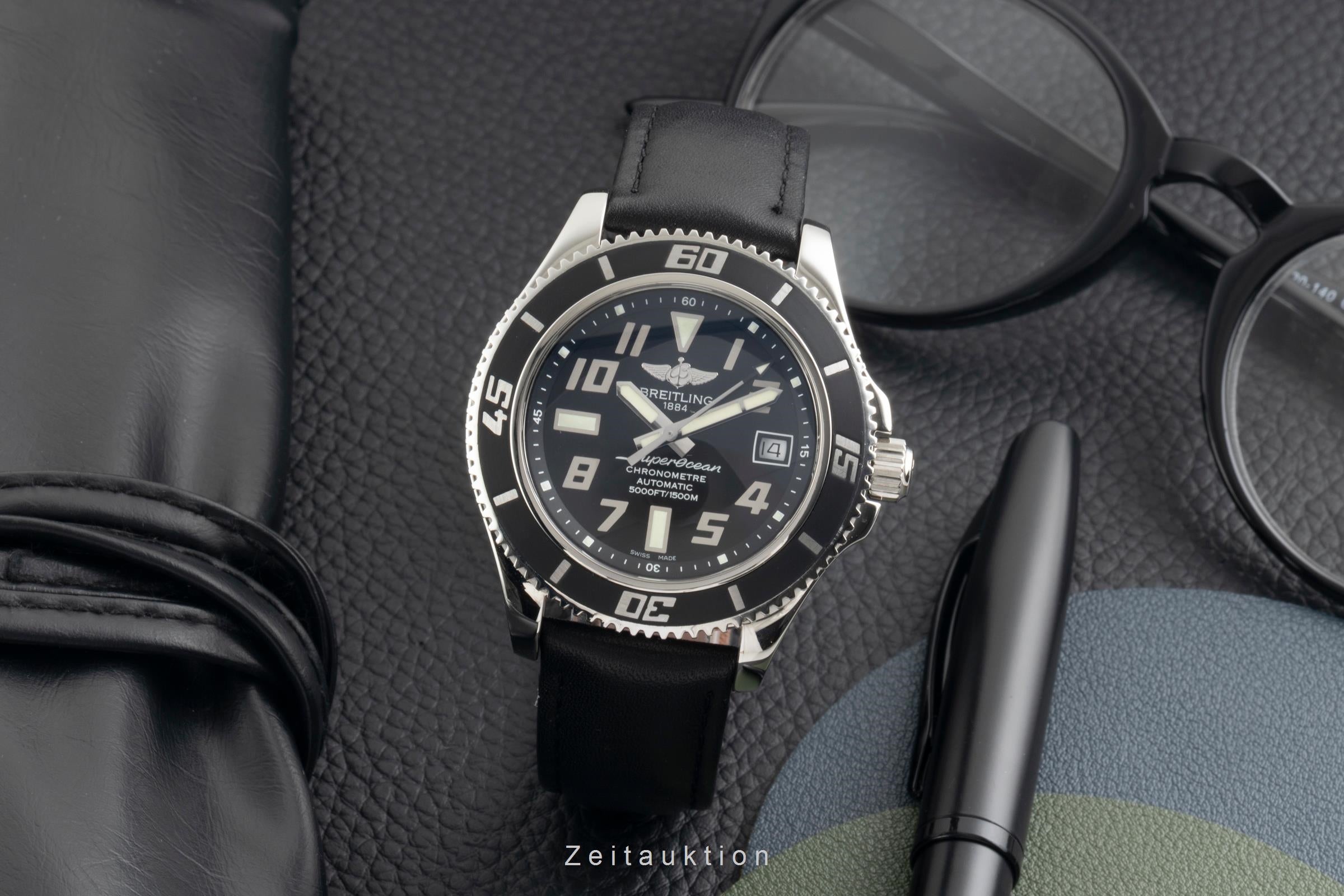 Breitling Superocean steel automatic men's watch A17364  [2602675]