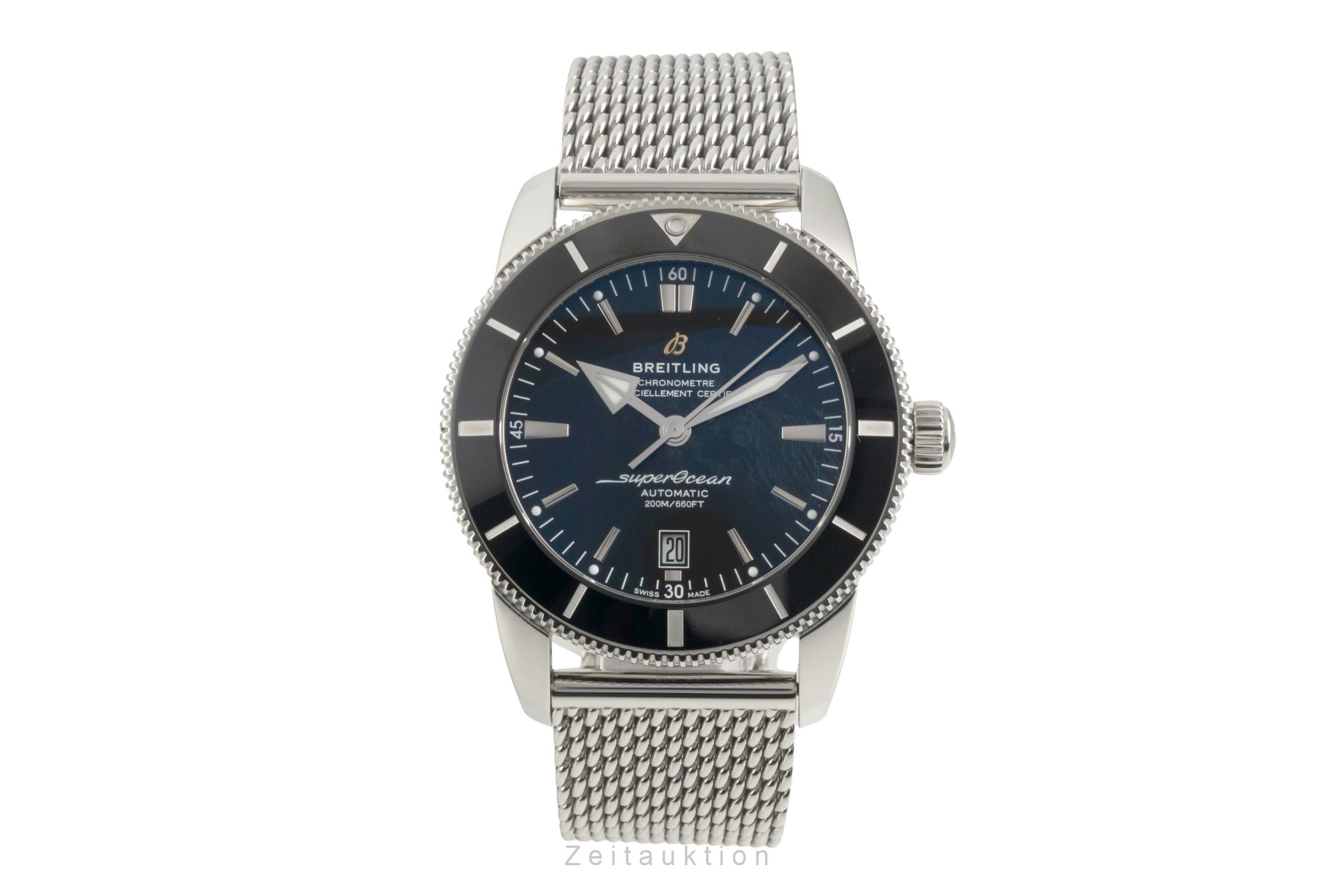 Breitling Superocean Heritage 46 acier automatique montre pour hommes AB2020121B1A1 LP: 6050EUR  [2602676]