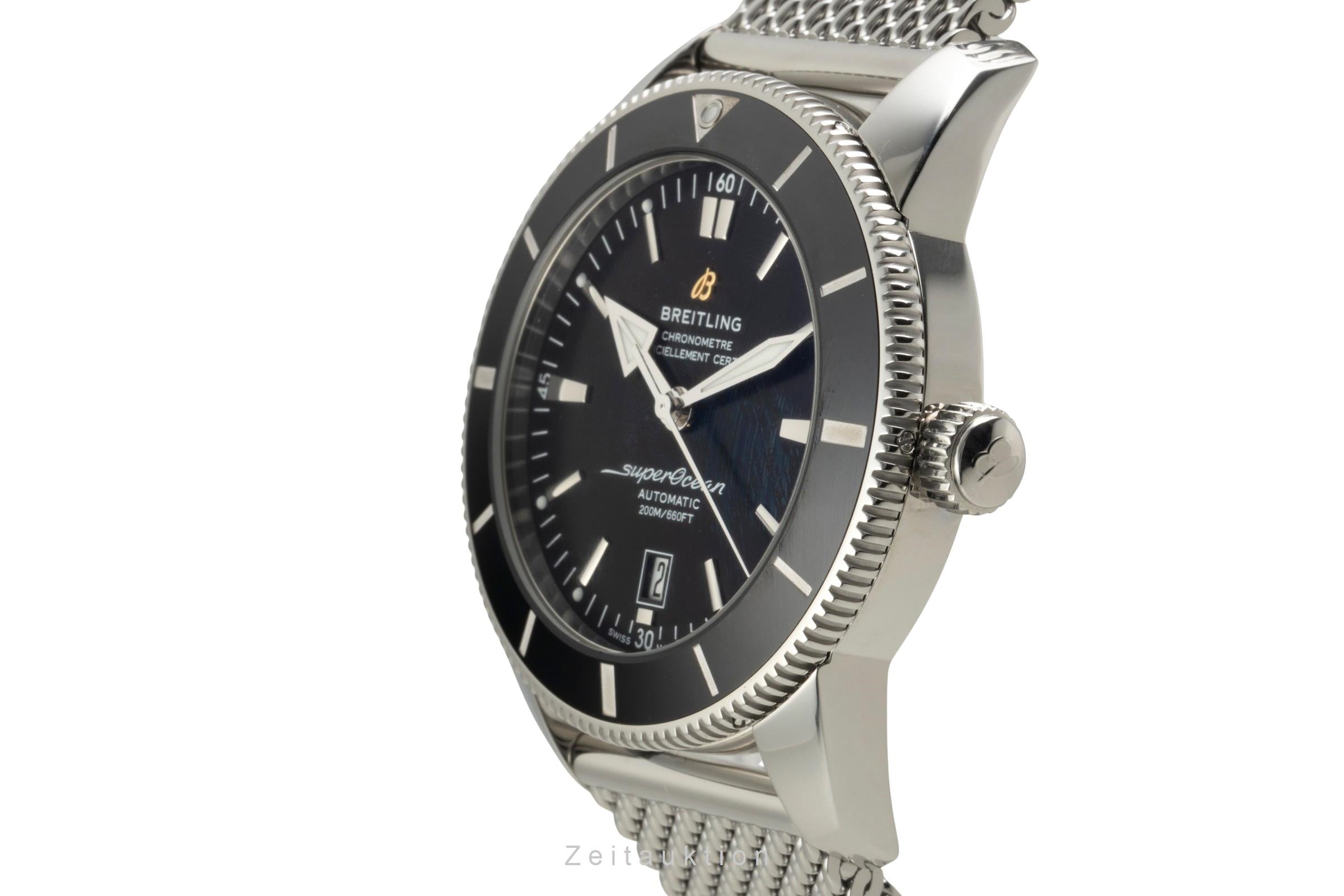 Breitling Superocean Heritage 46 acier automatique montre pour hommes AB2020121B1A1 LP: 6050EUR  [2602676]