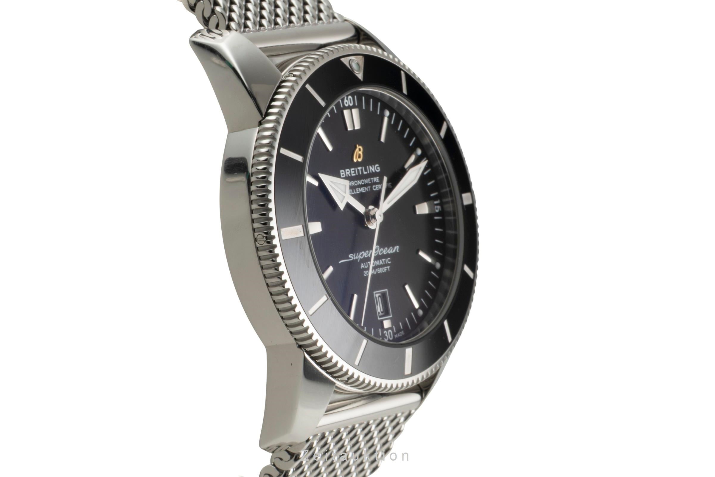 Breitling Superocean Heritage 46 acier automatique montre pour hommes AB2020121B1A1 LP: 6050EUR  [2602676]