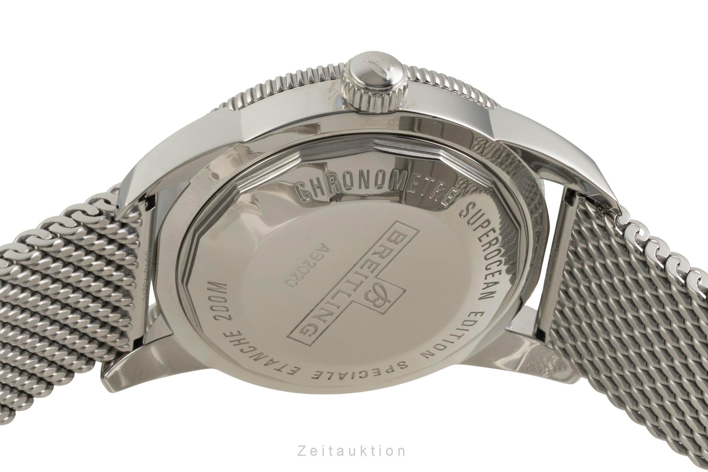 Breitling Superocean Heritage 46 acier automatique montre pour hommes AB2020121B1A1 LP: 6050EUR  [2602676]