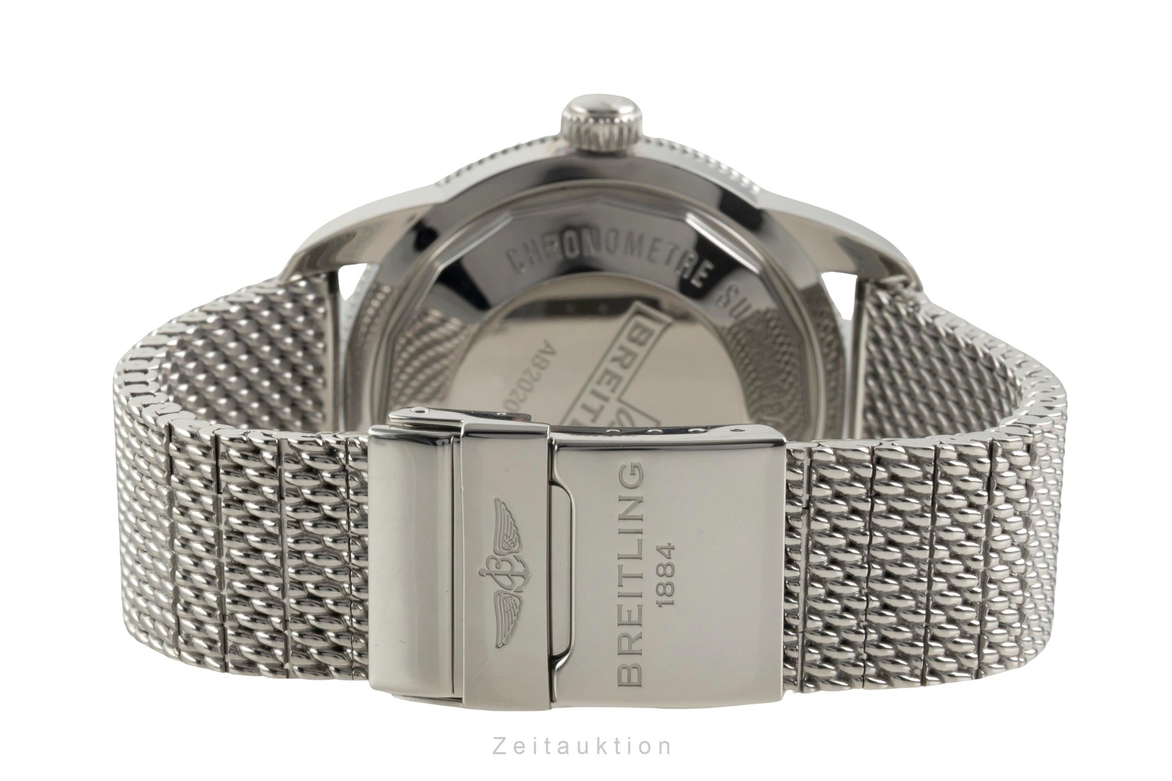 Breitling Superocean Heritage 46 acier automatique montre pour hommes AB2020121B1A1 LP: 6050EUR  [2602676]