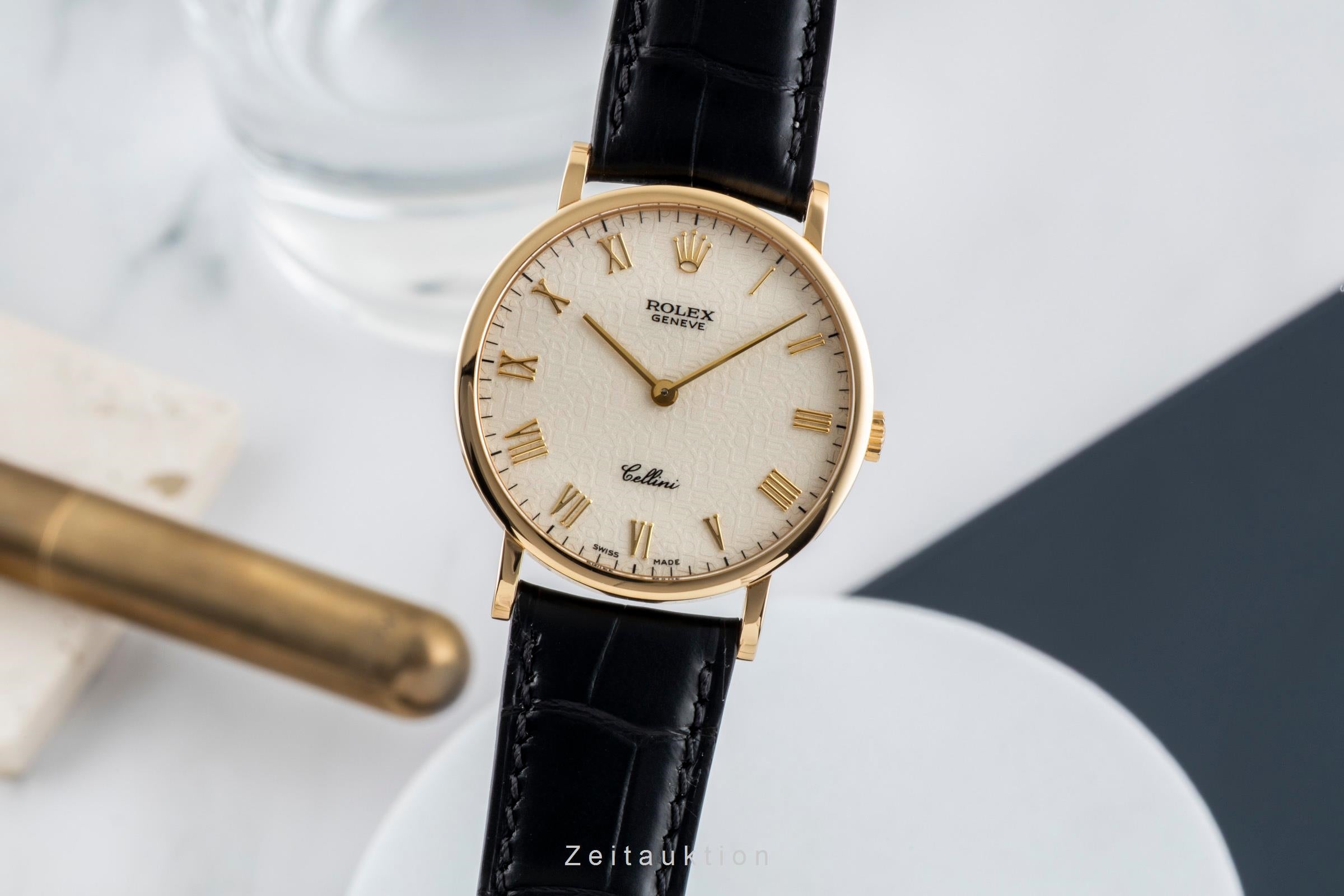 Rolex Cellini 18 ct gold manual winding men's watch 5112  [2602677]