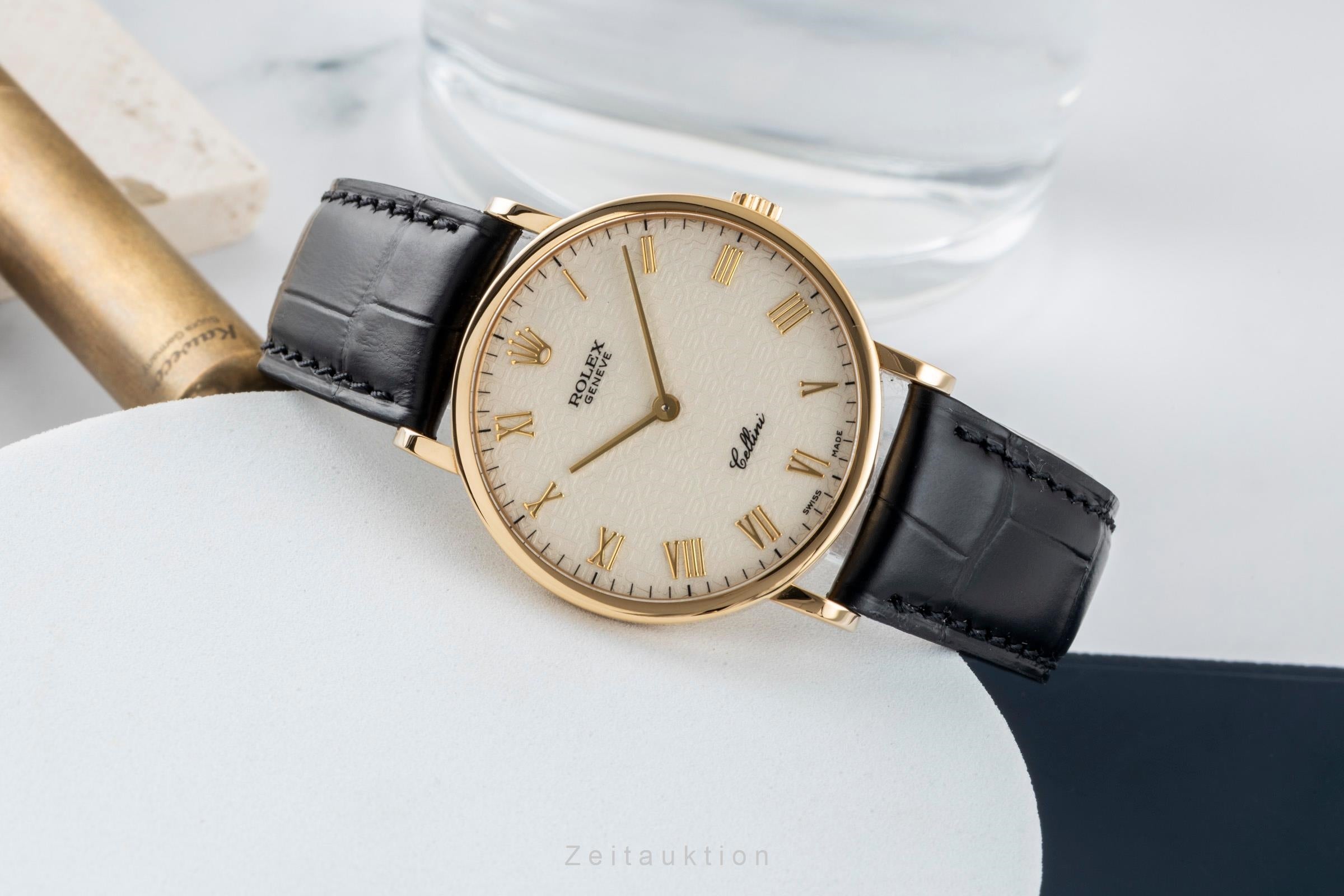 Rolex Cellini 18 ct gold manual winding men's watch 5112  [2602677]