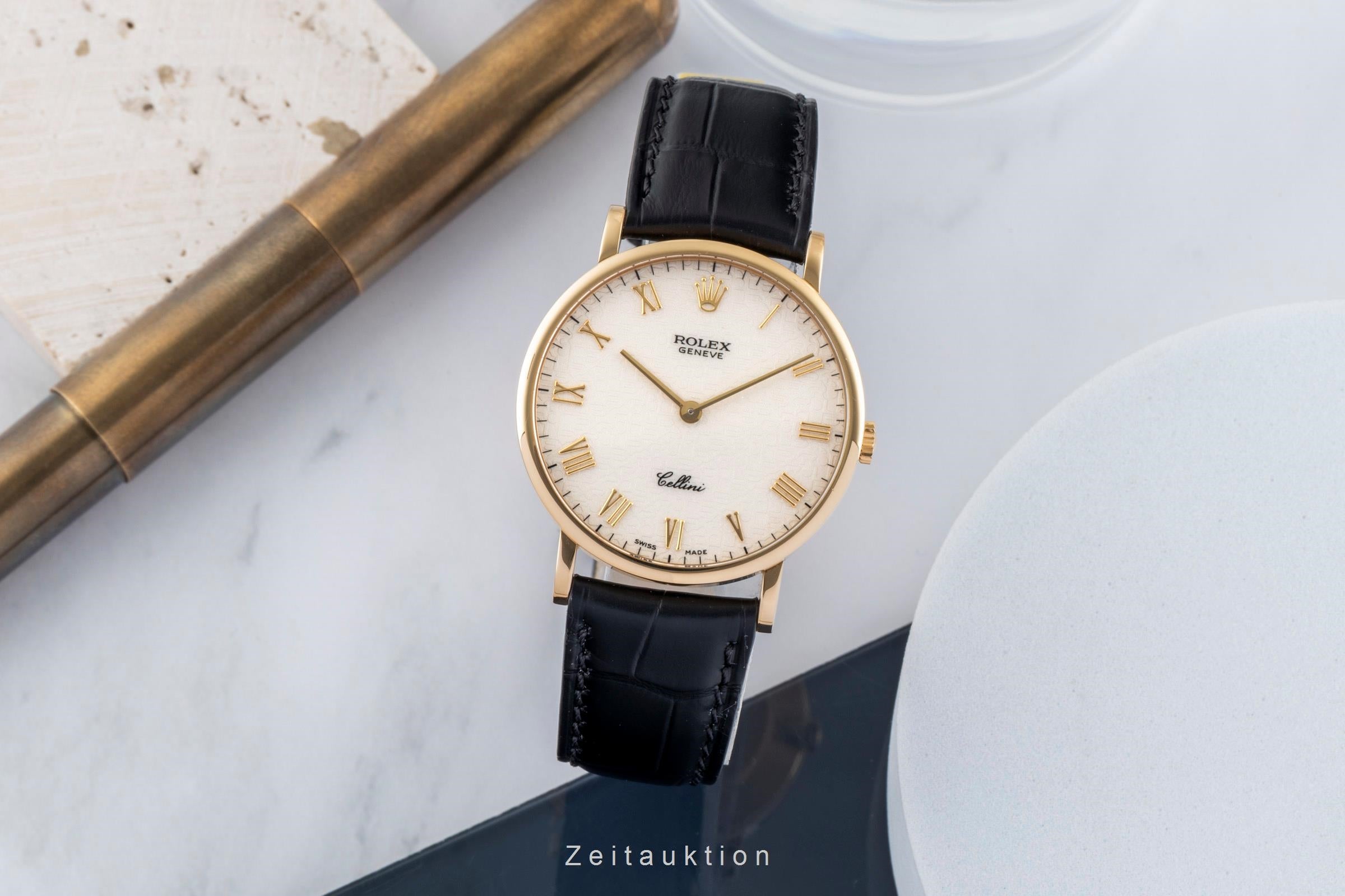 Rolex Cellini 18 ct gold manual winding men's watch 5112  [2602677]
