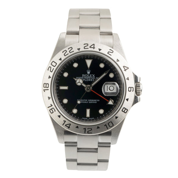 Rolex Explorer II steel automatic men's watch 16570  [2602678]