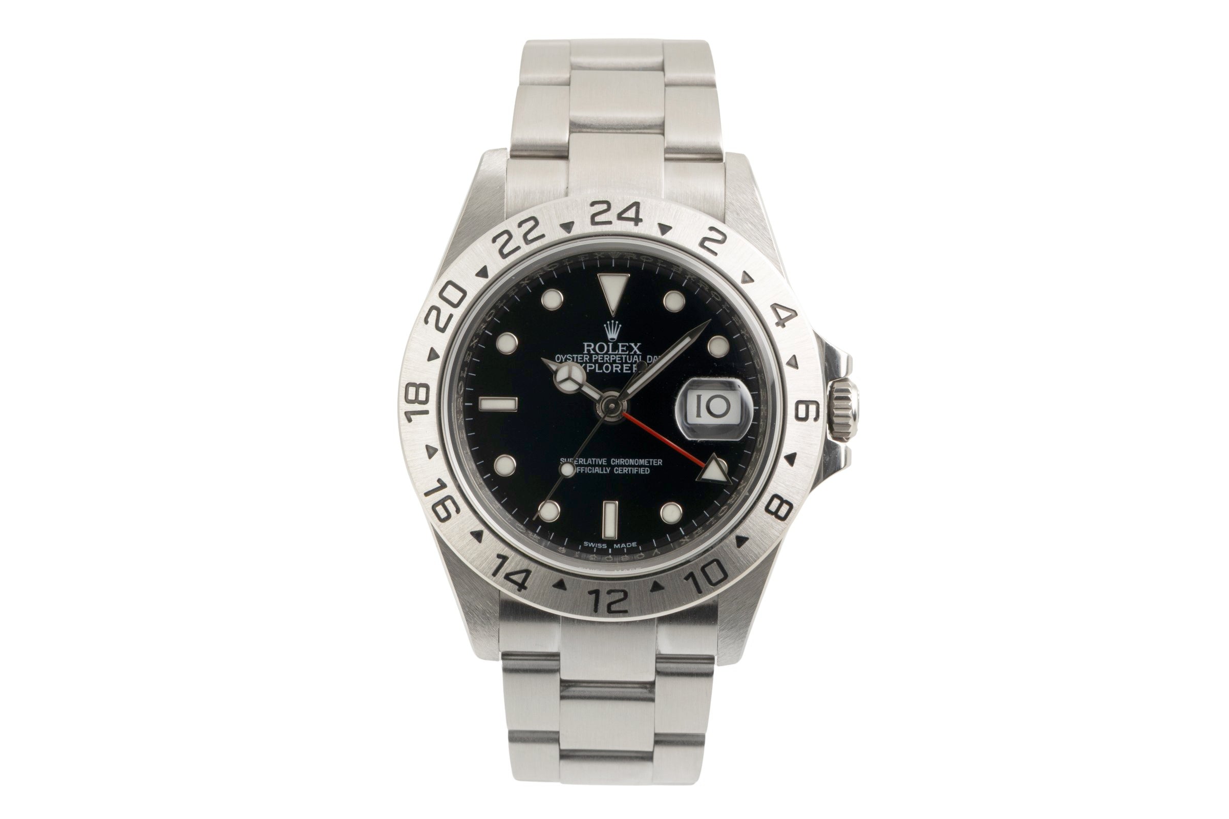Rolex Explorer II steel automatic men's watch 16570  [2602678]