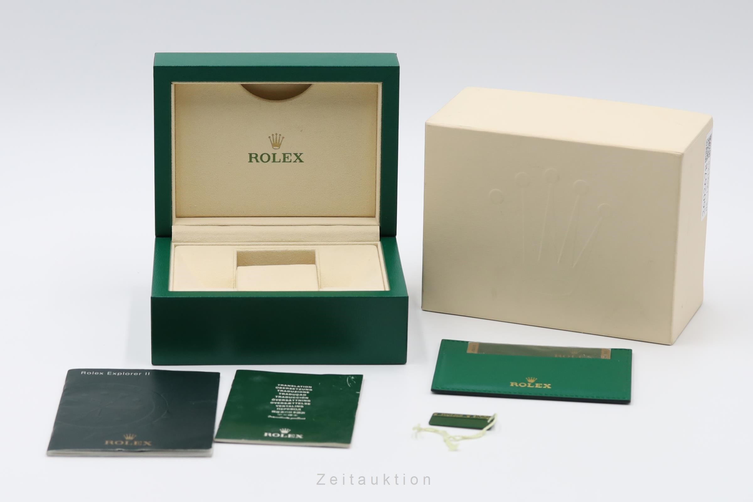 Rolex Explorer II steel automatic men's watch 16570  [2602678]
