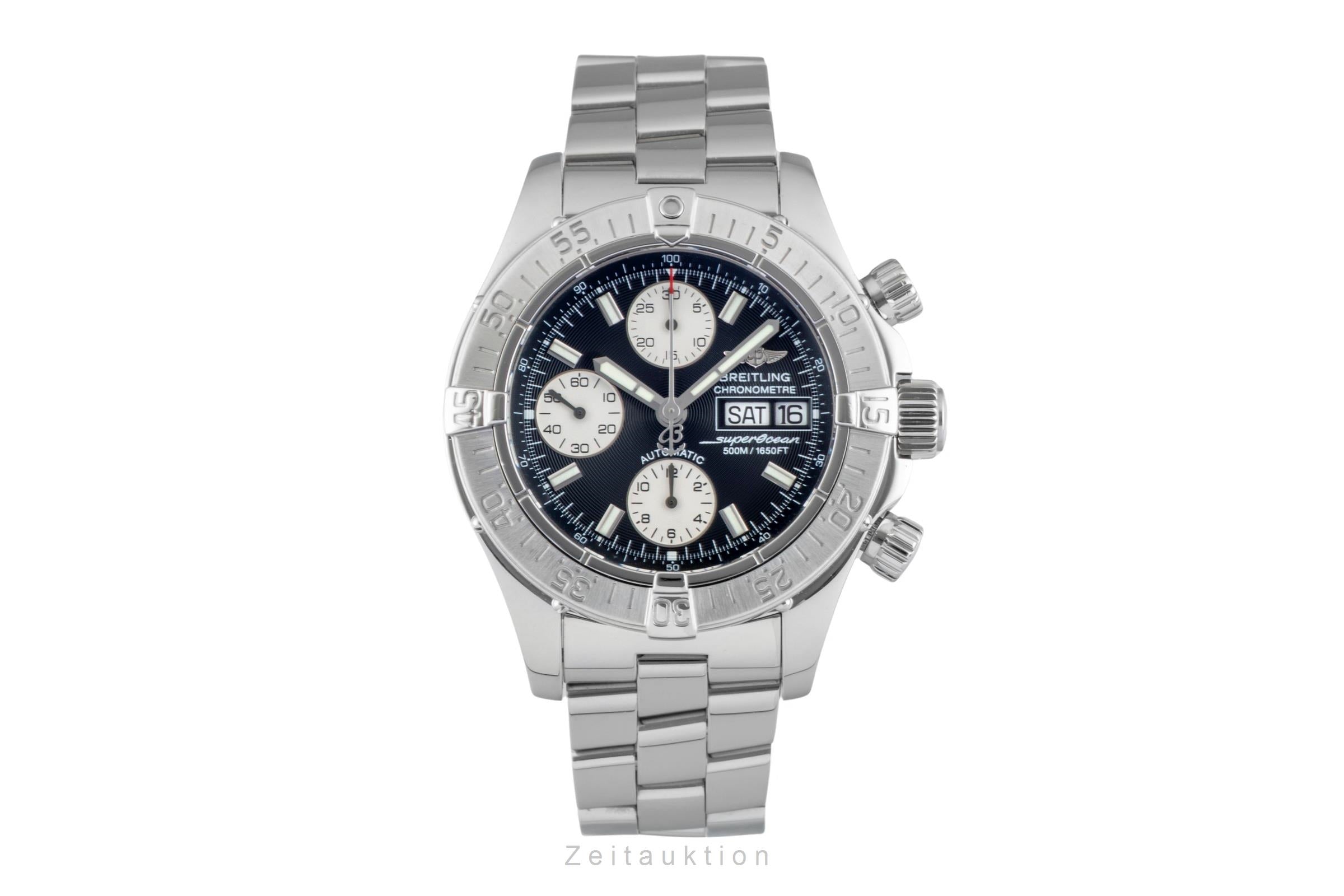 Breitling Superocean Chronograph chronograph steel automatic men's watch A13340  [2602681]