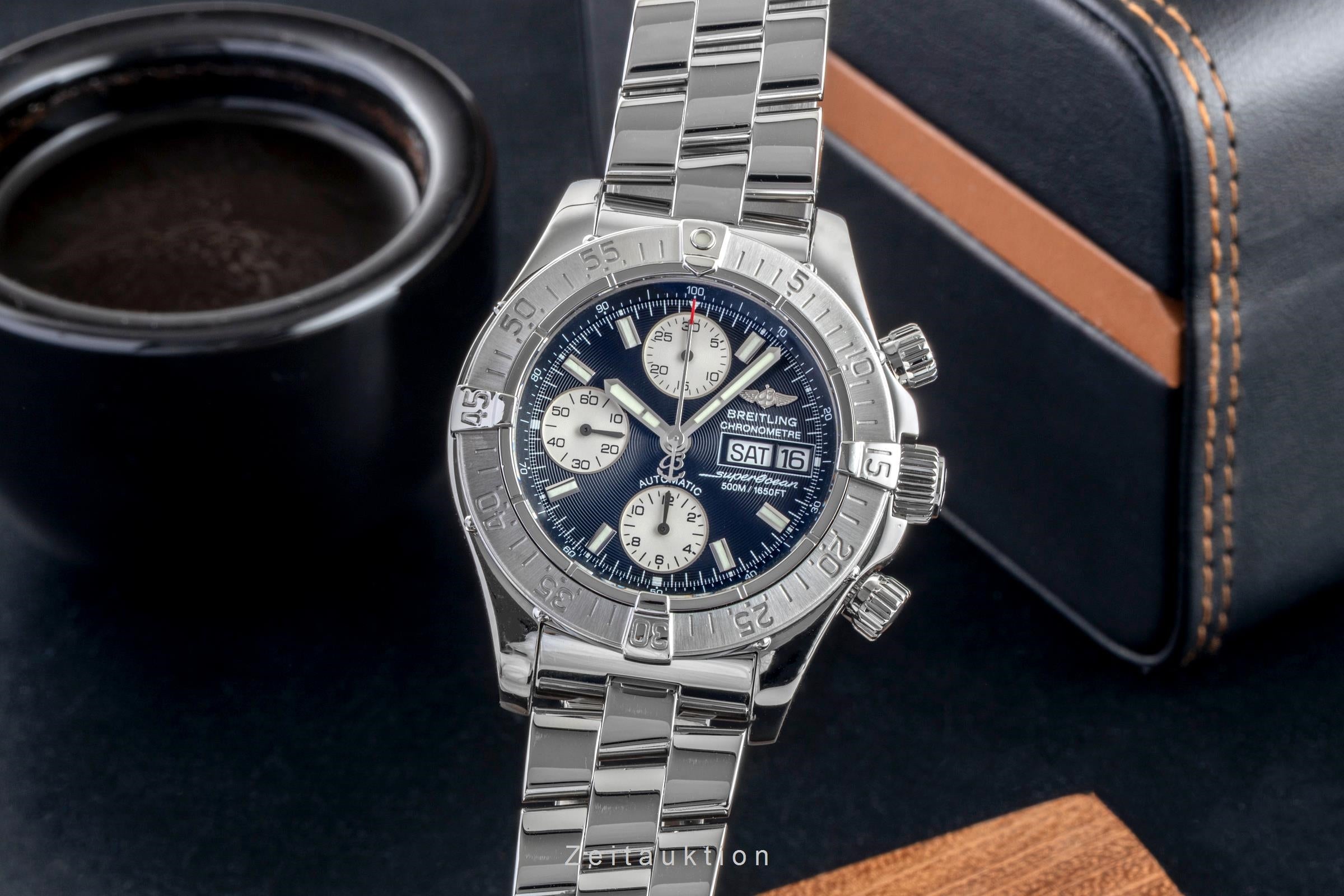 Breitling Superocean Chronograph chronograph steel automatic men's watch A13340  [2602681]