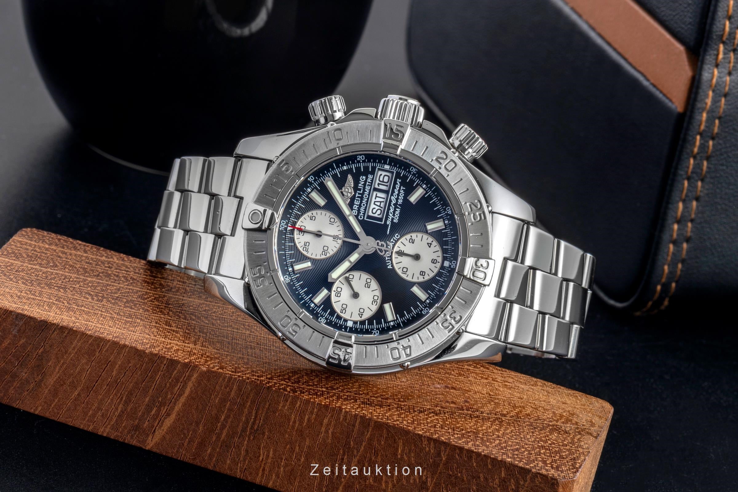 Breitling Superocean Chronograph chronograph steel automatic men's watch A13340  [2602681]