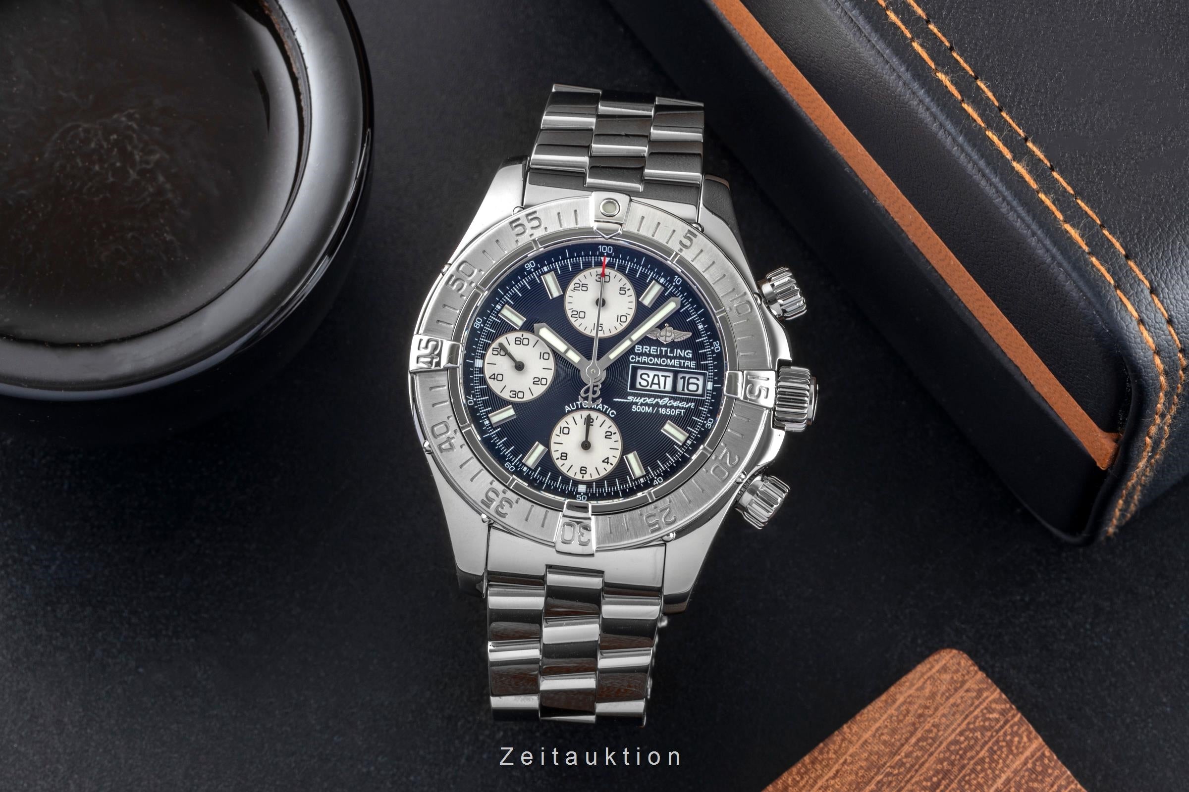 Breitling Superocean Chronograph chronograph steel automatic men's watch A13340  [2602681]