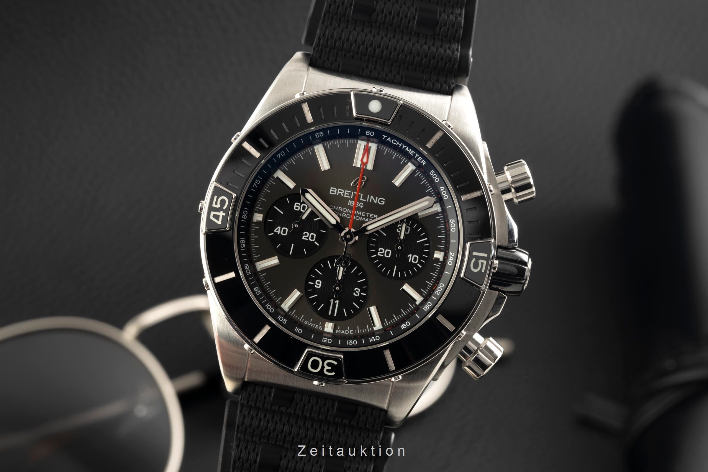 Breitling Chronomat 44 chronograph steel automatic men's watch AB0136251B2S1 LP: 10000EUR  [2602682]