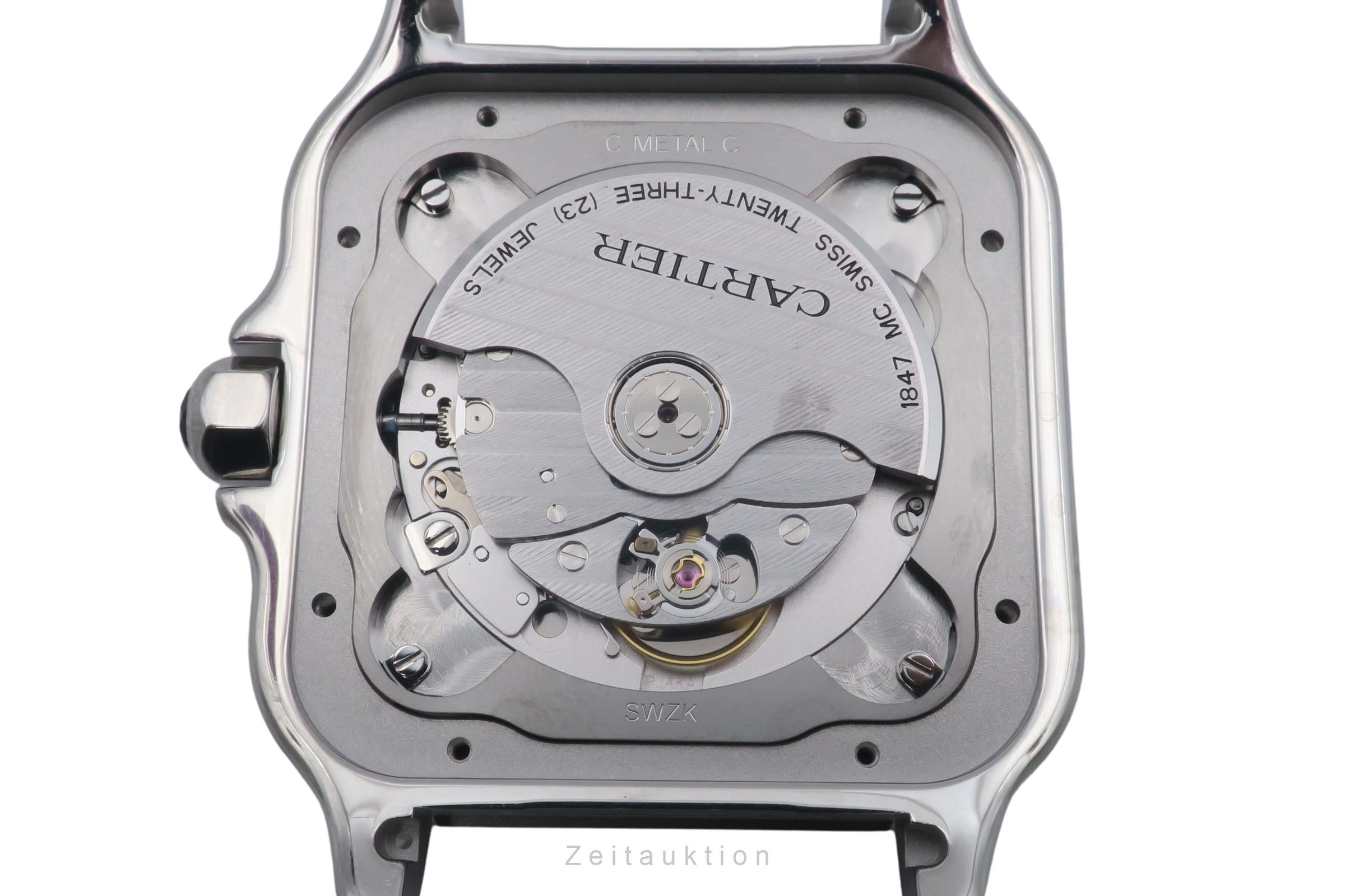 Cartier Santos 100 acier automatique montre pour hommes W20073X8, 2656  [2602683]