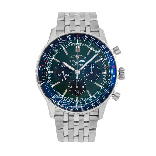 Breitling Navitimer 46 B01 Chronograph Automatik Ref. AB0137241L1P1 B&P [2602684]
