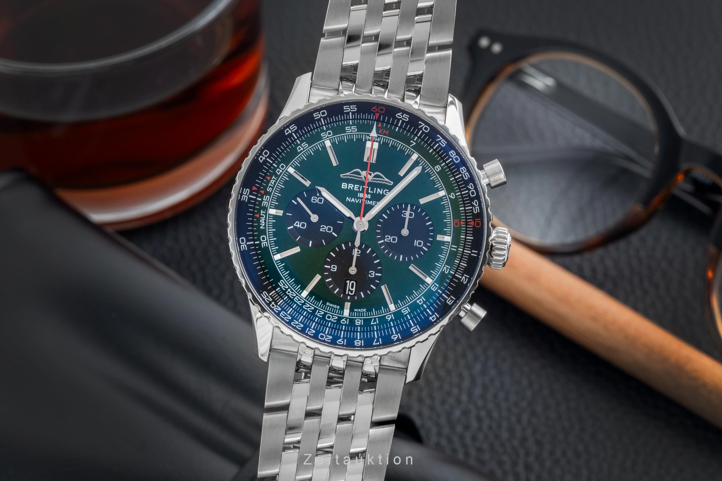 Breitling Navitimer 46 B01 Chronograph Automatik Ref. AB0137241L1P1 B&P [2602684]
