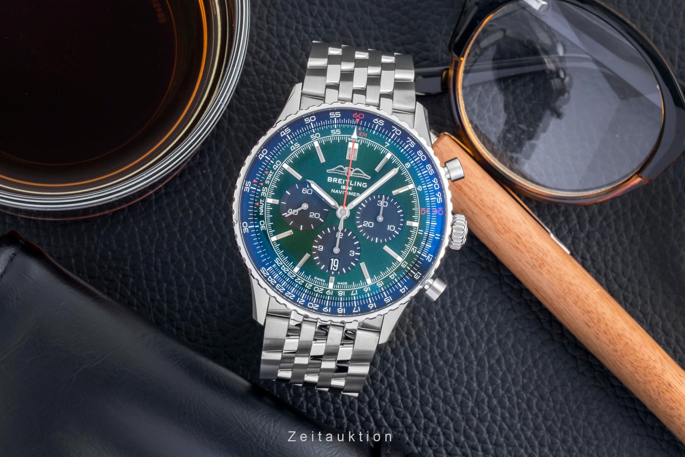 Breitling Navitimer 46 B01 Chronograph Automatik Ref. AB0137241L1P1 B&P [2602684]
