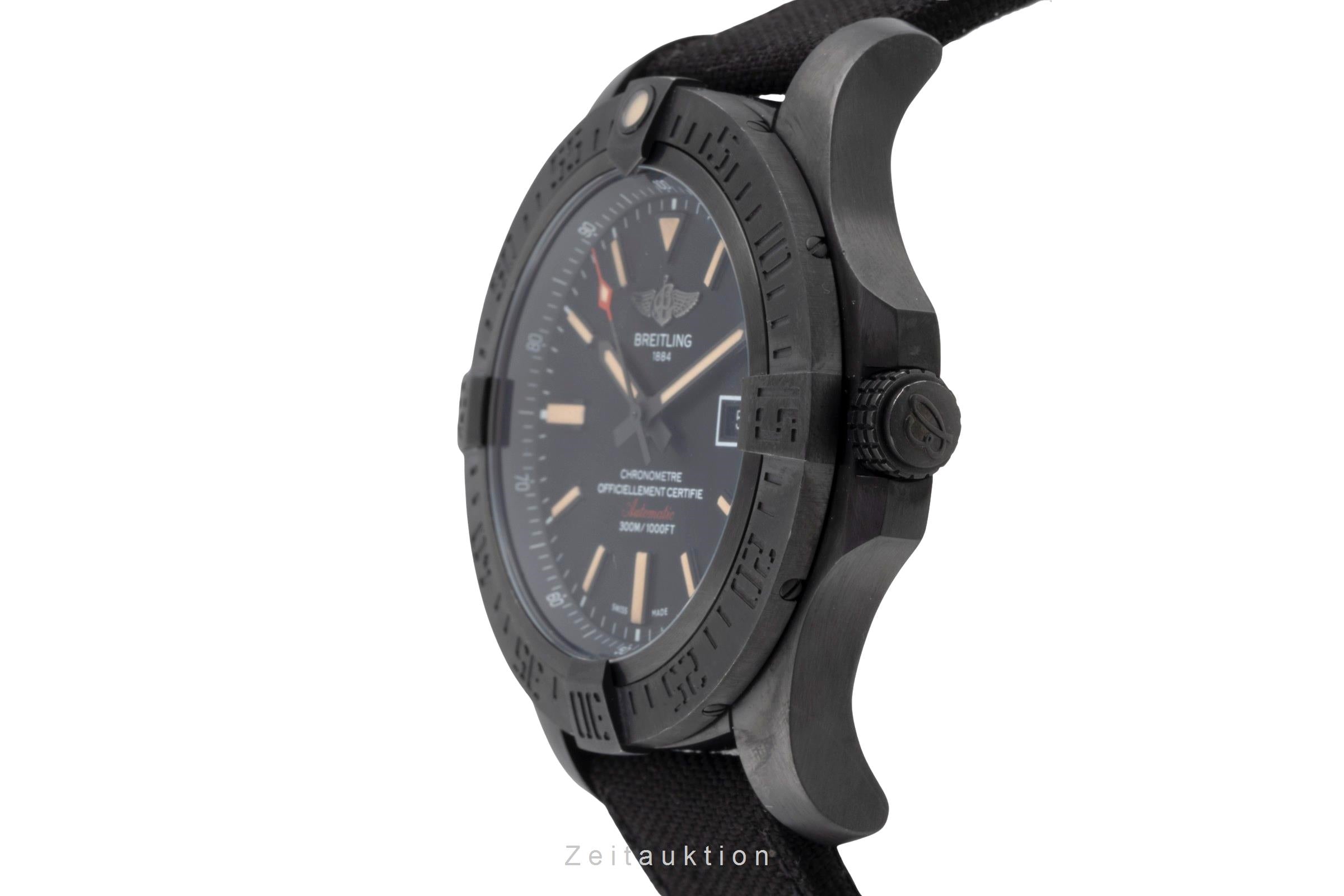 Breitling Avenger Blackbird Automatik Titan Ref. V1731010/BD12 B&P 2019 [2602685]