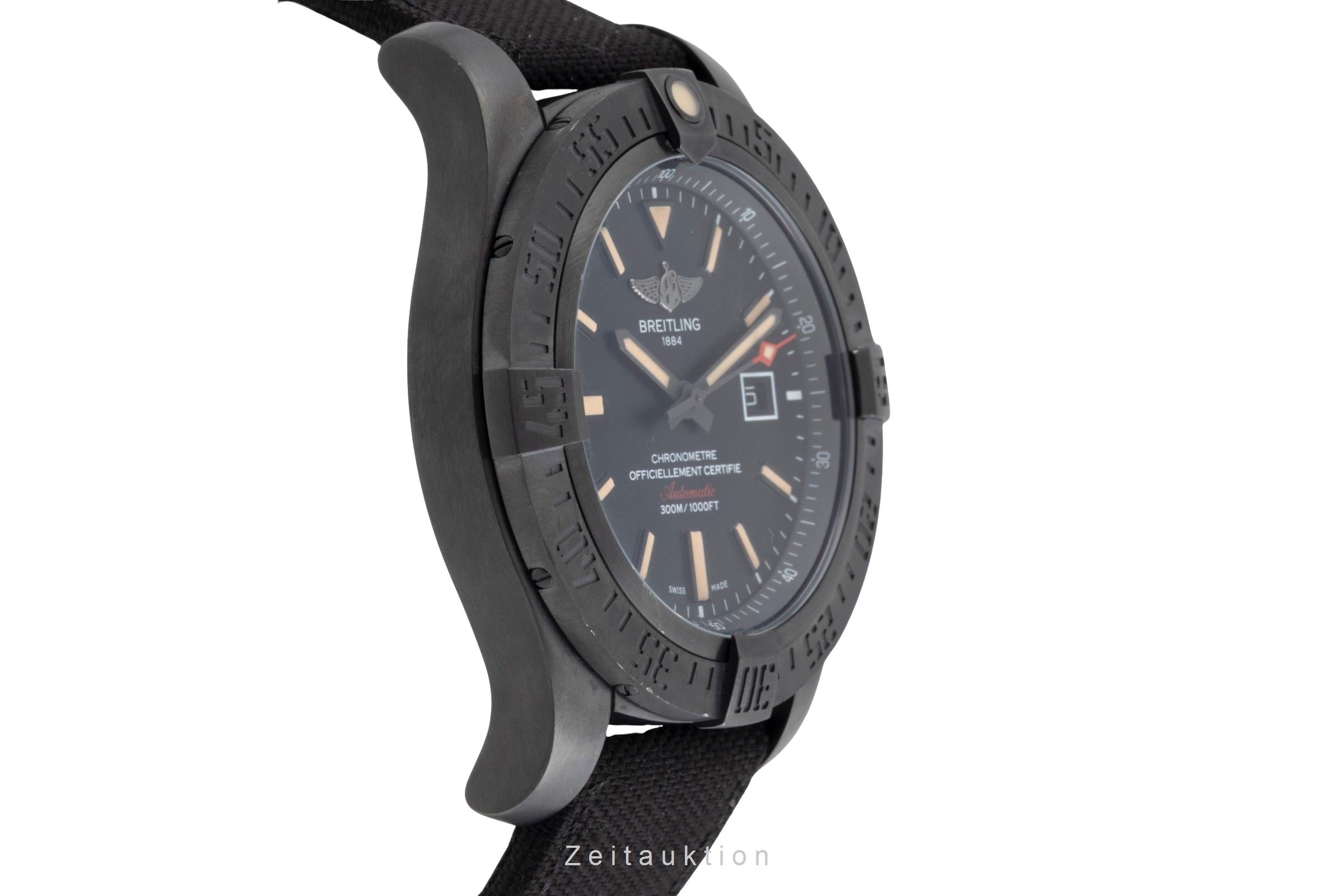 Breitling Avenger Blackbird Automatik Titan Ref. V1731010/BD12 B&P 2019 [2602685]