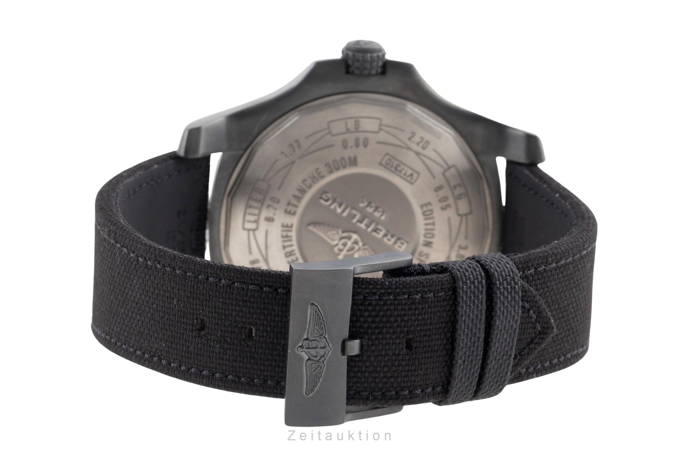Breitling Avenger Blackbird Automatik Titan Ref. V1731010/BD12 B&P 2019 [2602685]