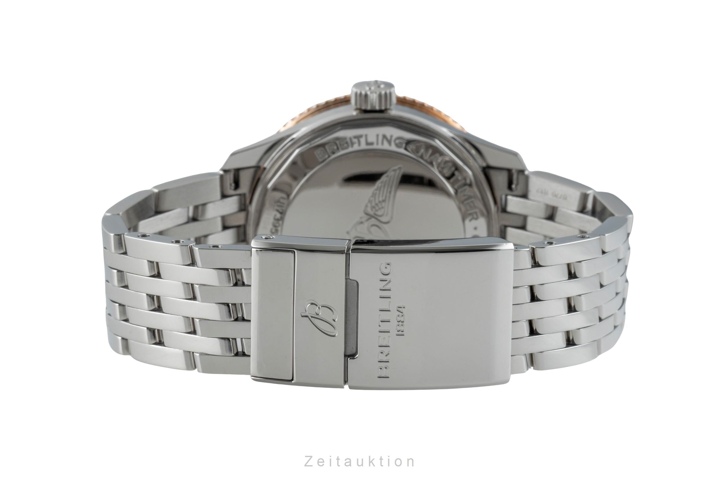 Breitling Navitimer Automatik Stahl Gold MOP Diamonds Ref. U17395  [2602686]