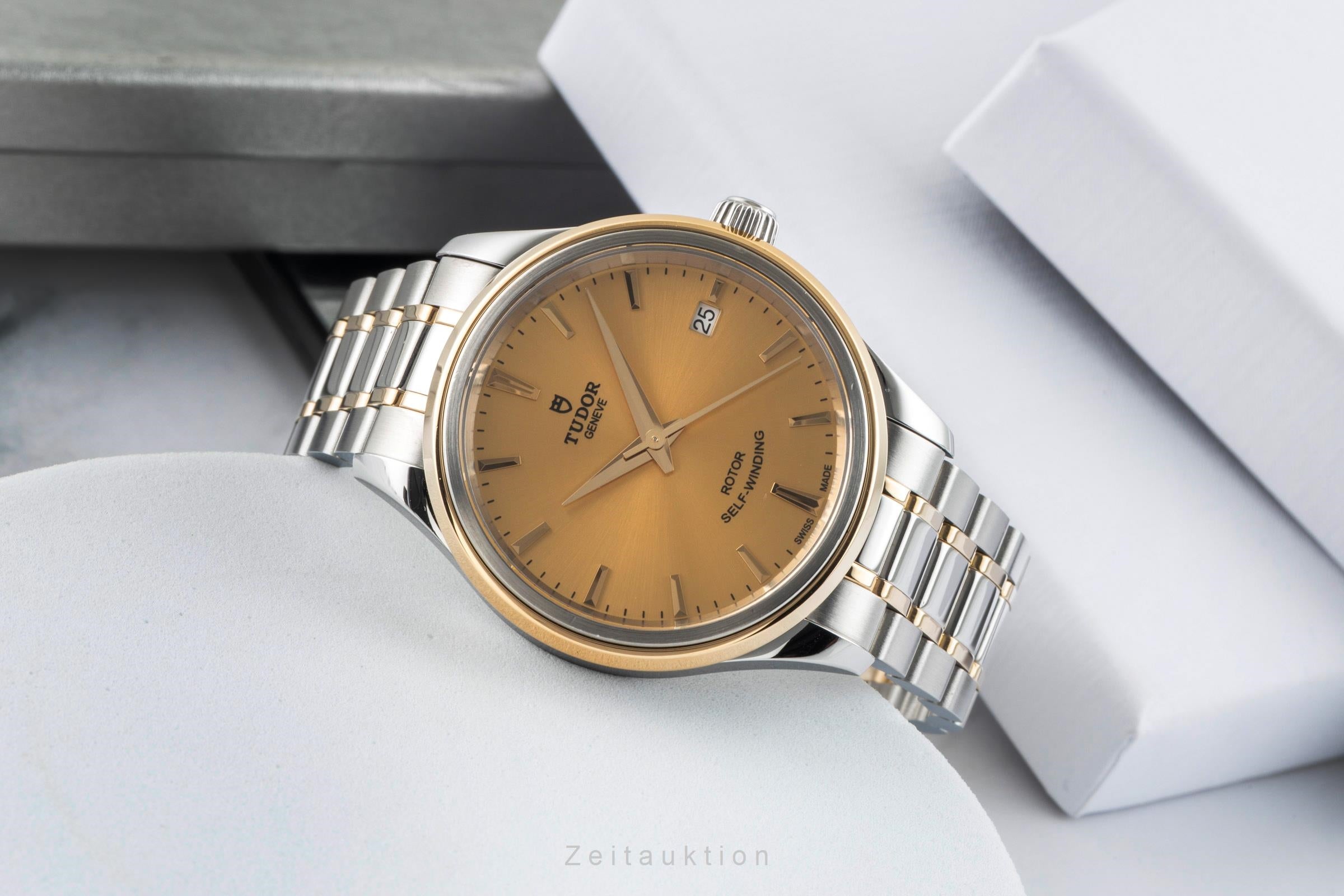 Tudor Style acier / or  automatique unisexe 12303  [2602691]