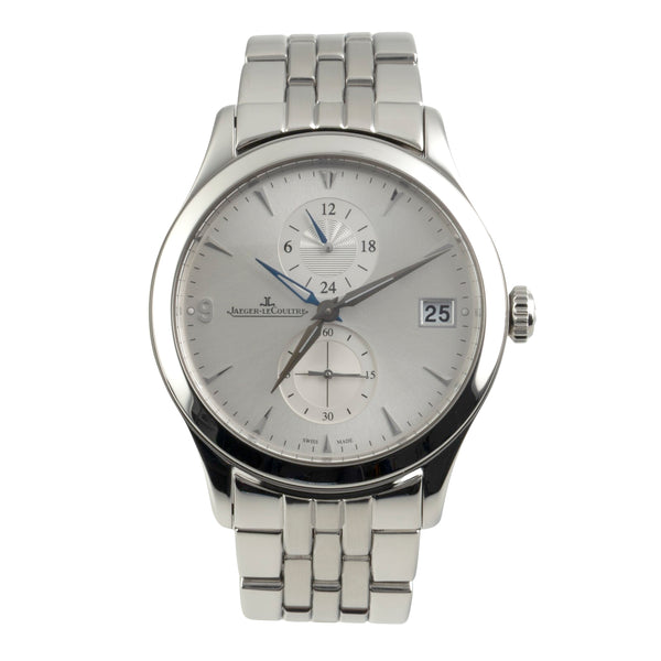 Jaeger LeCoultre Master Hometime acero automático reloj para caballeros Q1628130, 174.8.05.S  [2602695]