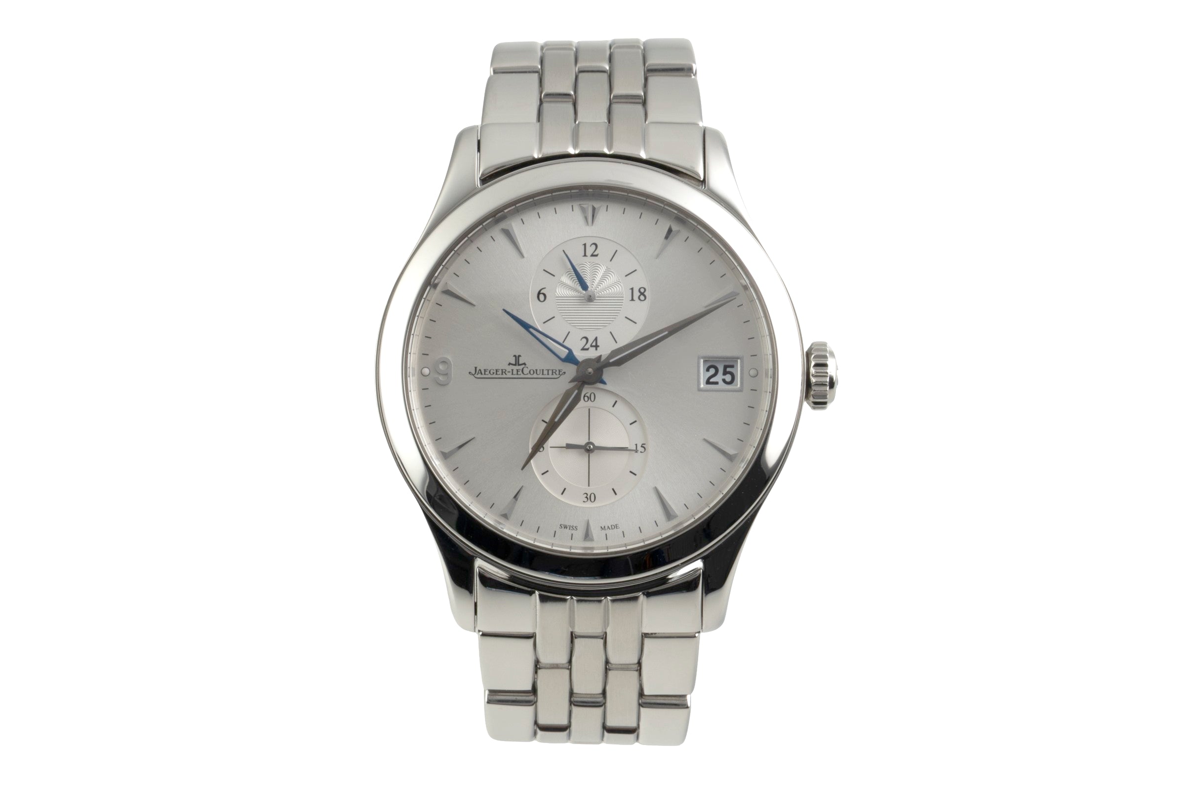 Jaeger LeCoultre Master Hometime acero automático reloj para caballeros Q1628130, 174.8.05.S  [2602695]