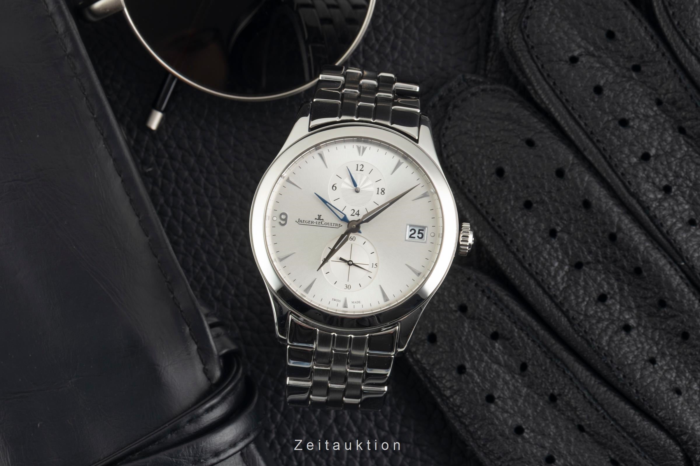 Jaeger LeCoultre Master Hometime acero automático reloj para caballeros Q1628130, 174.8.05.S  [2602695]