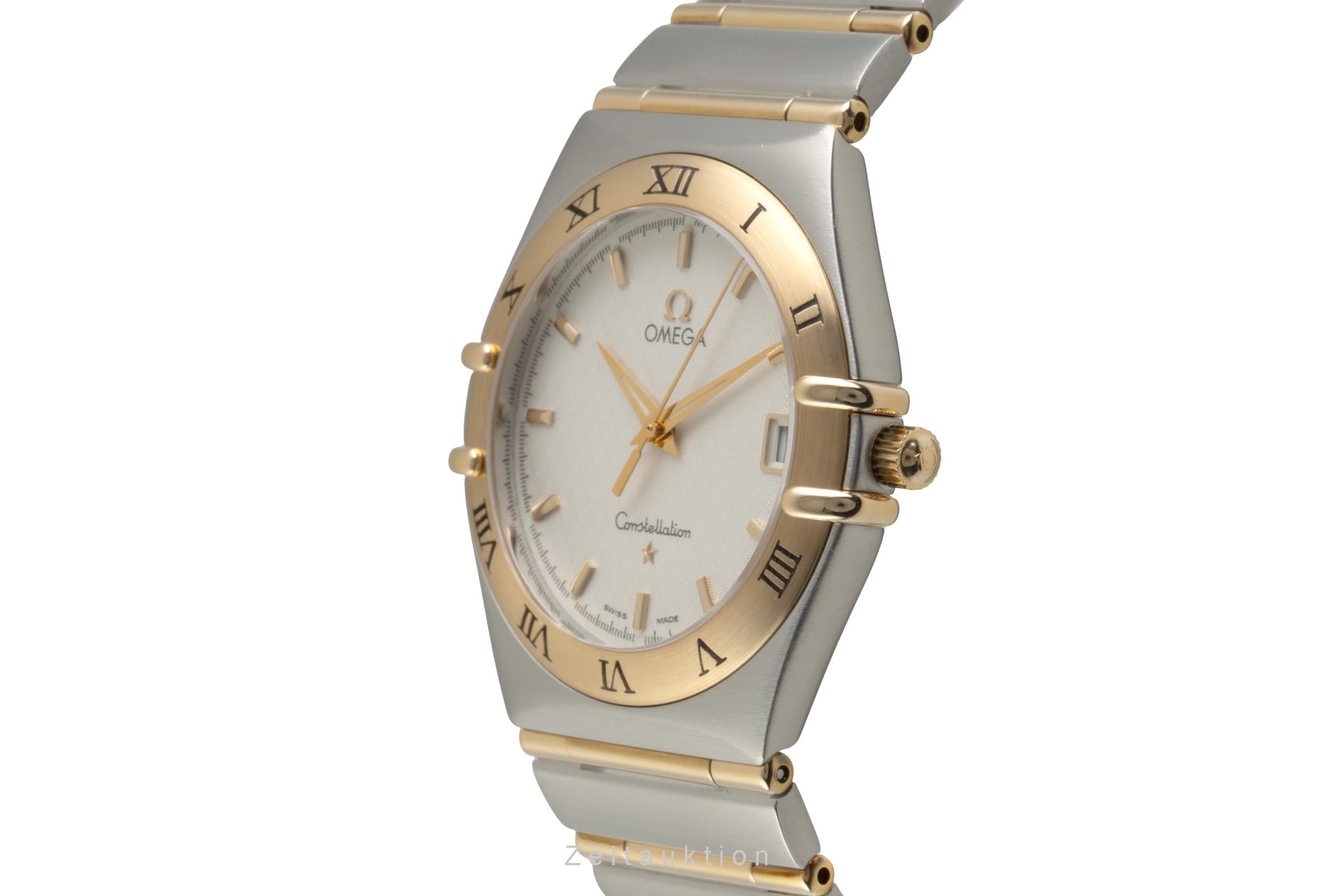 Omega Constellation steel / gold quartz men's watch 396.1201  [2602697]