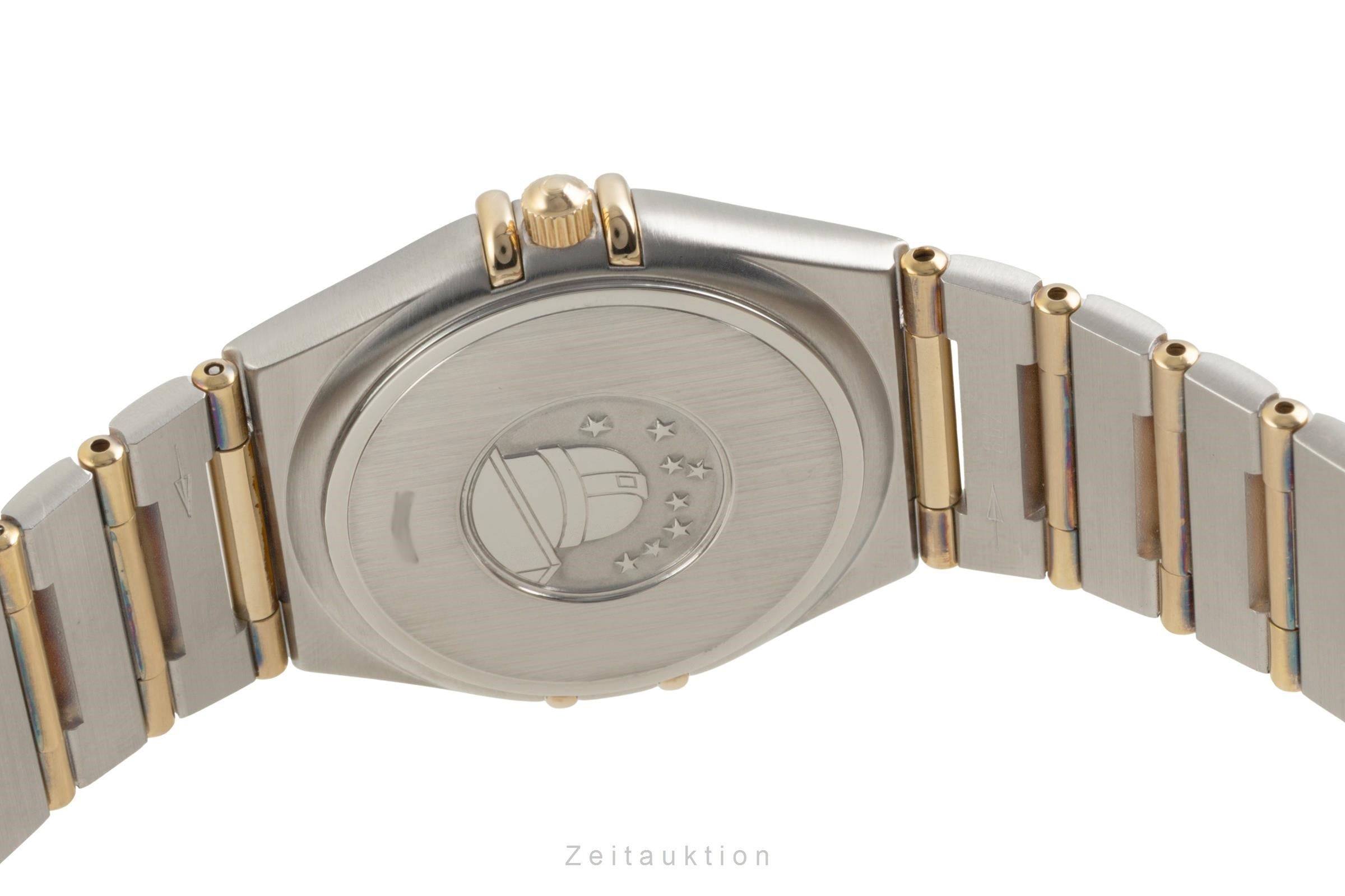 Omega Constellation steel / gold quartz men's watch 396.1201  [2602697]
