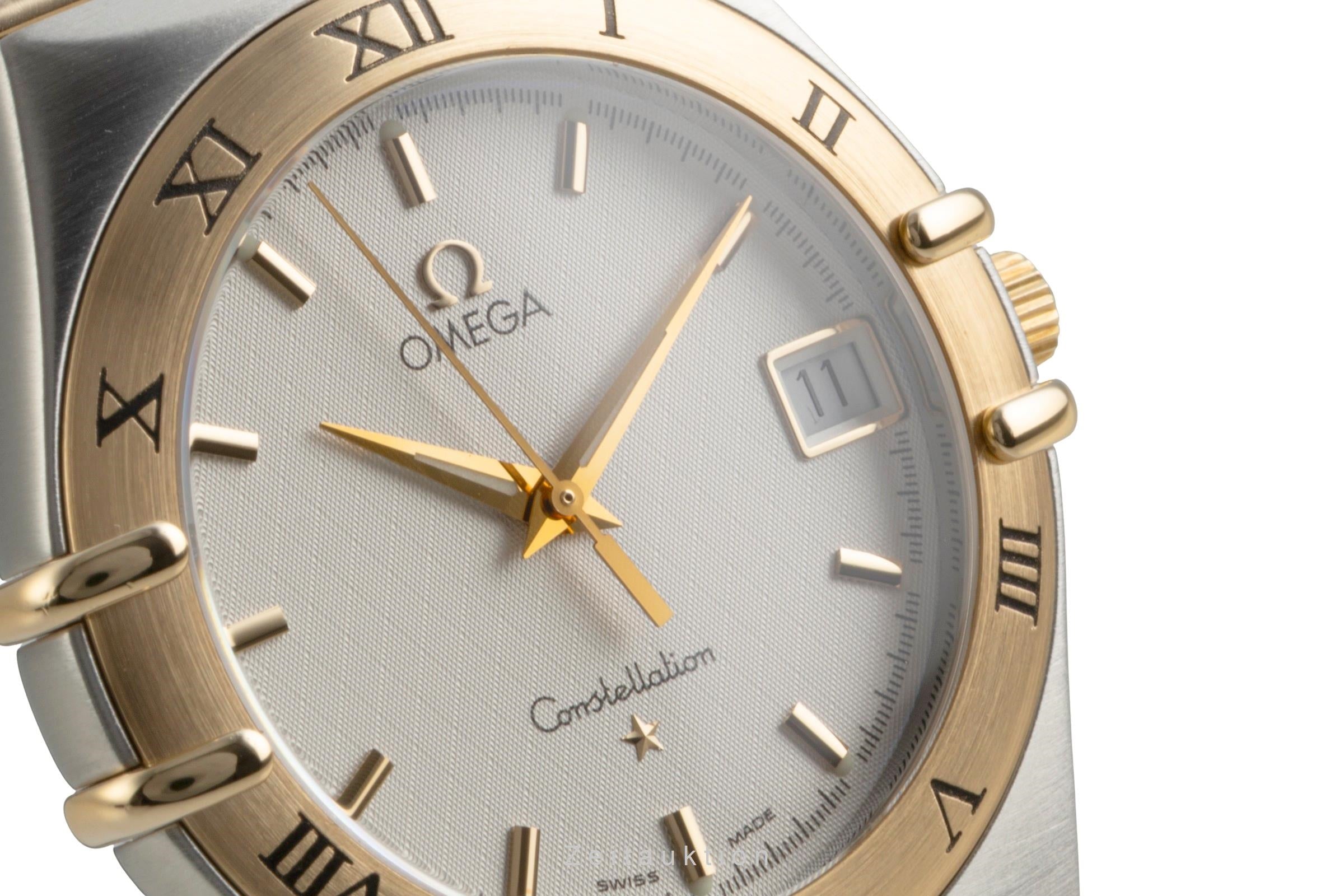Omega Constellation steel / gold quartz men's watch 396.1201  [2602697]