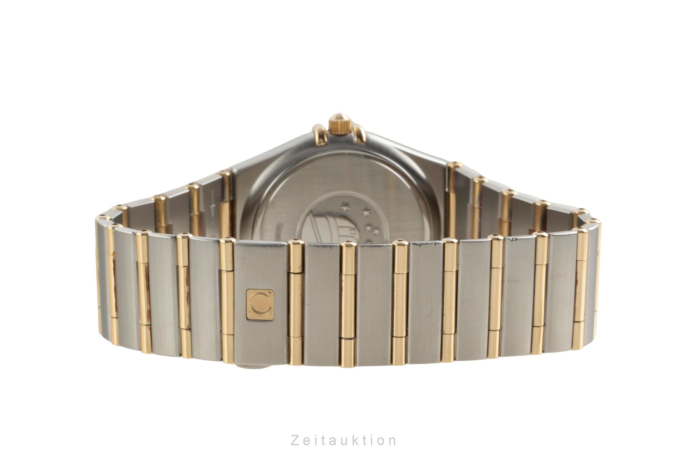 Omega Constellation steel / gold quartz men's watch 396.1201  [2602697]