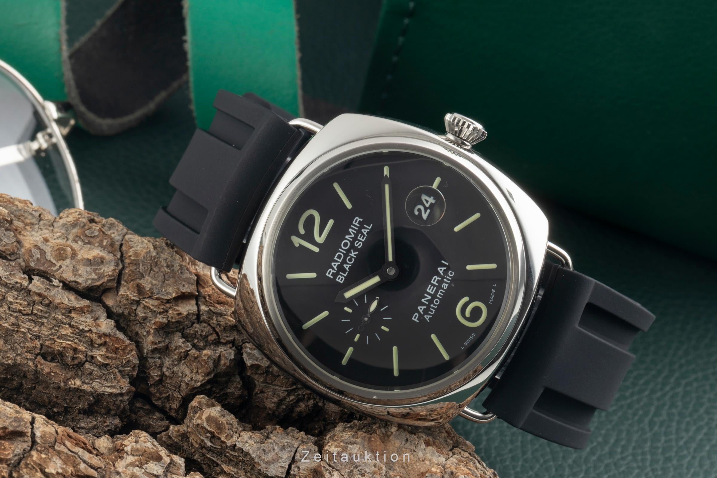 Panerai Black Seal acero automático reloj para caballeros PAM00287  [2602699]