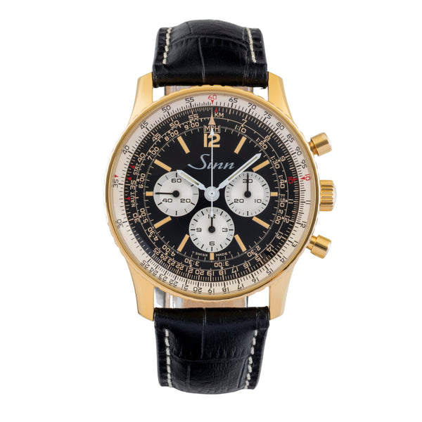 Sinn 903 PL chronograph gilt / steel manual winding men's watch 903  [2602700]