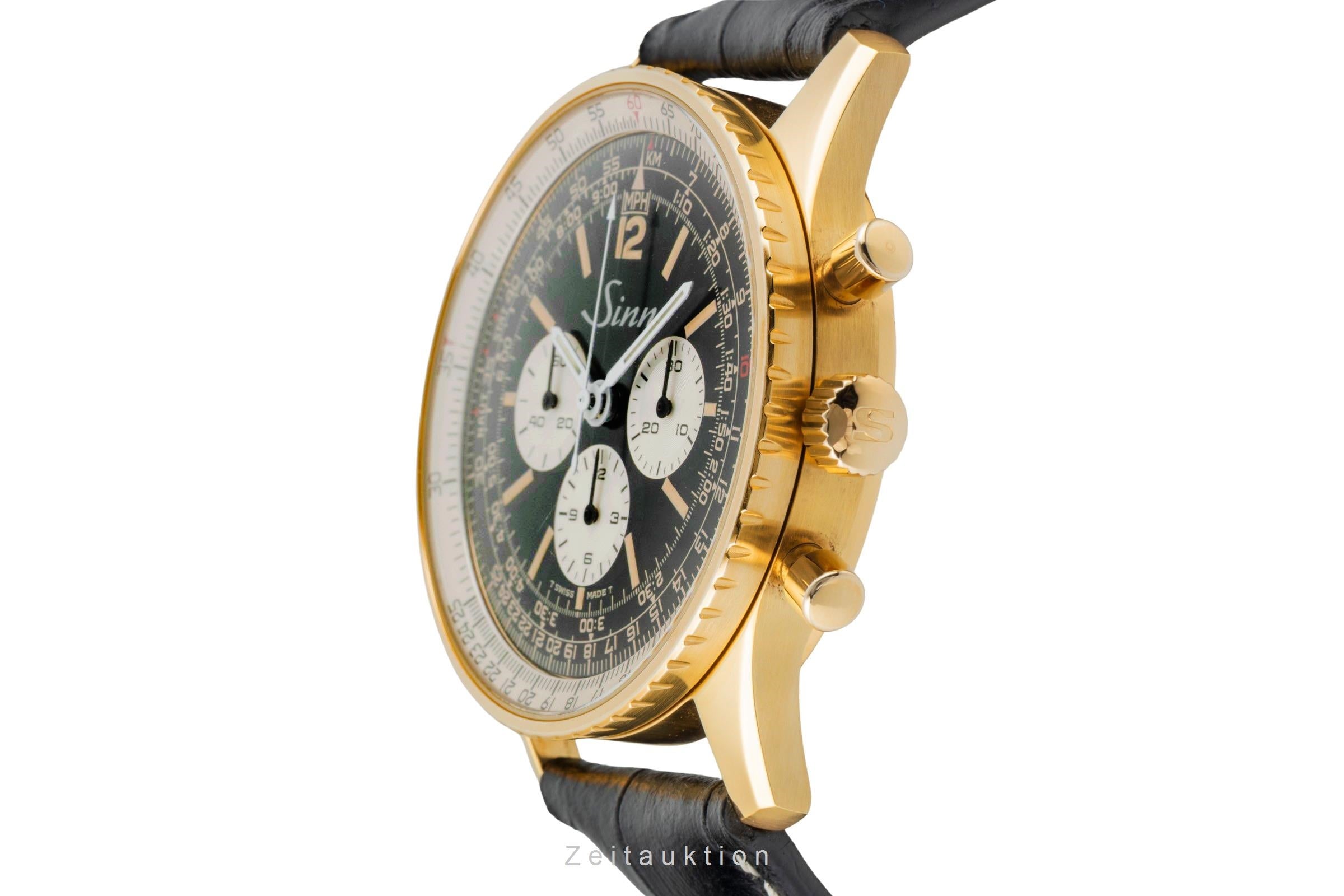 Sinn 903 PL chronograph gilt / steel manual winding men's watch 903  [2602700]
