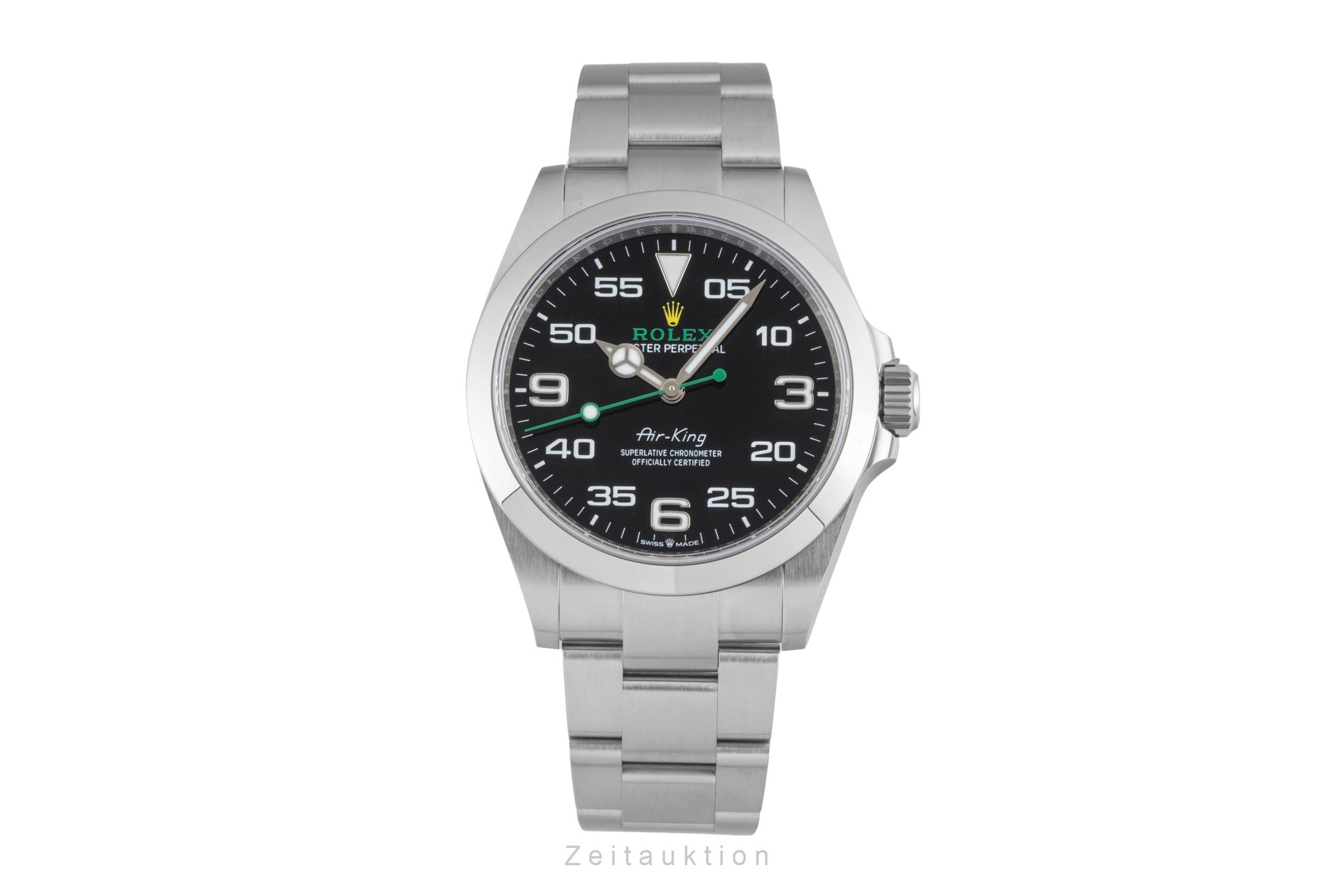 Rolex Air King steel automatic men's watch 126900  [2602701]