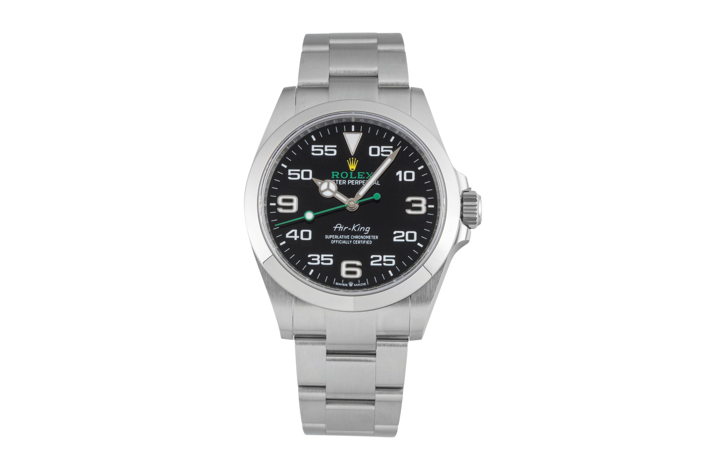 Rolex Air King steel automatic men's watch 126900  [2602701]
