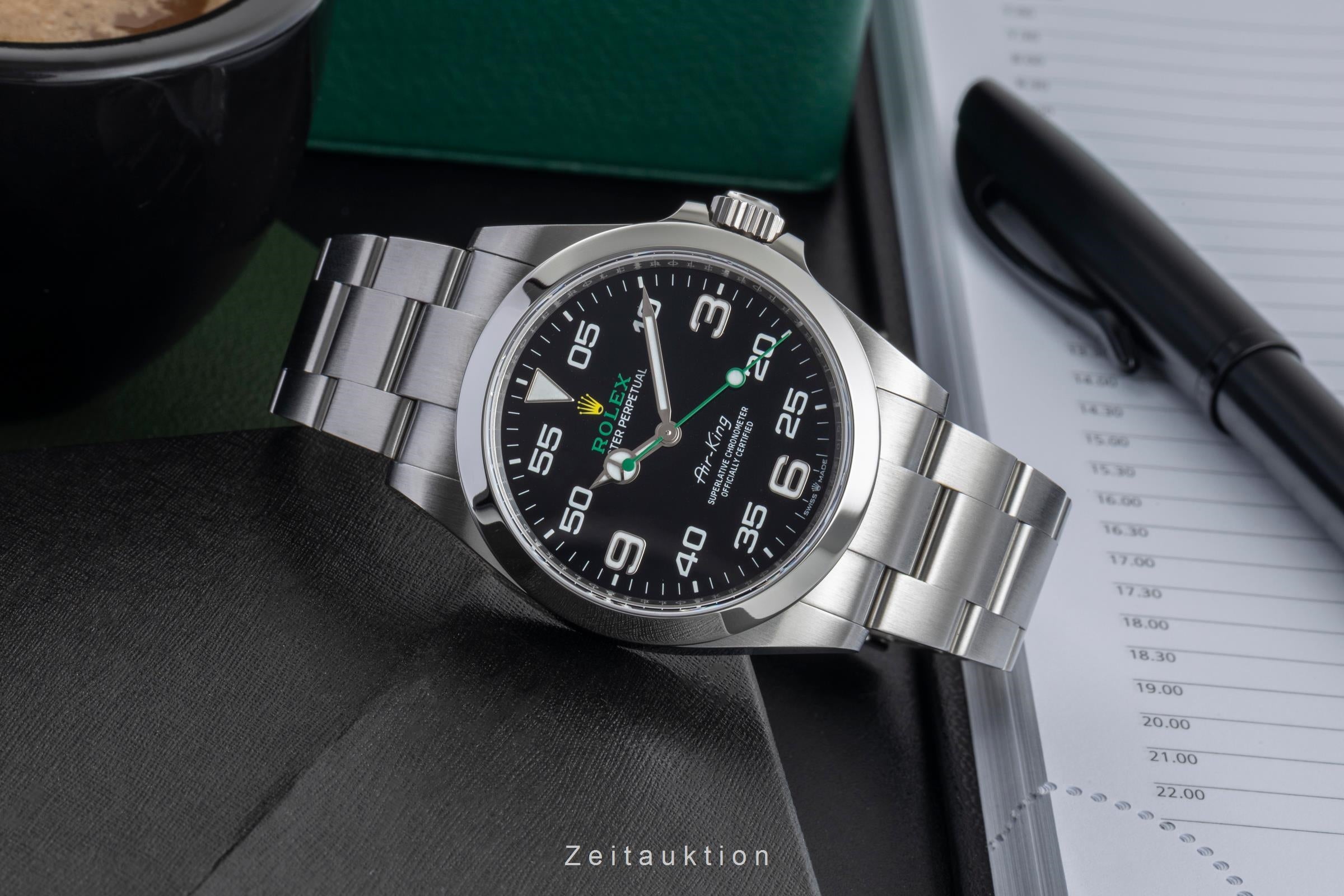 Rolex Air King steel automatic men's watch 126900  [2602701]