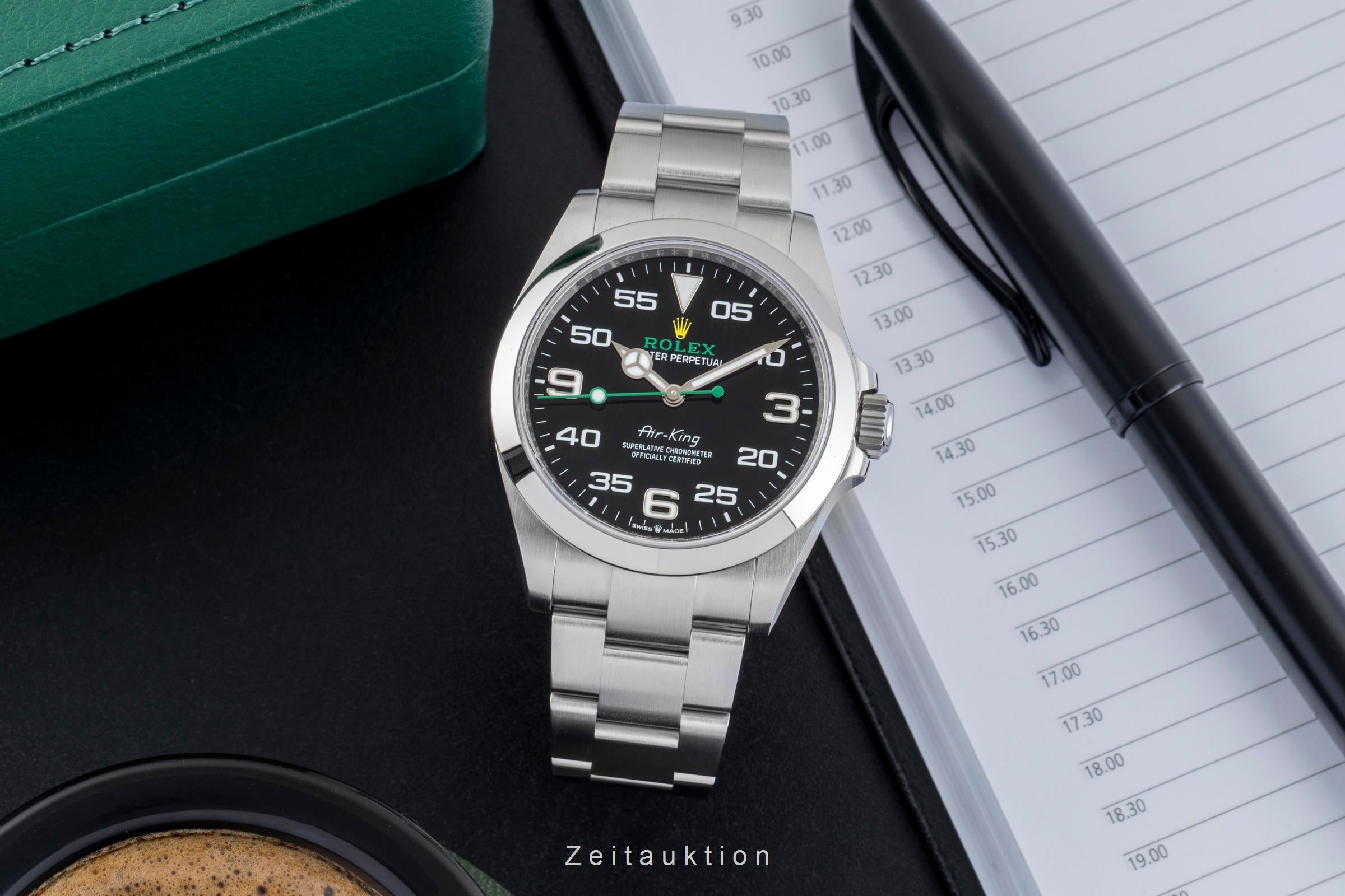 Rolex Air King steel automatic men's watch 126900  [2602701]