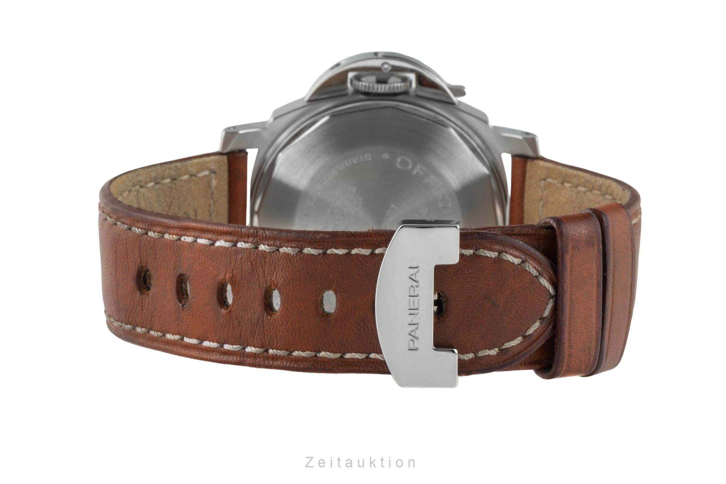Panerai Luminor Marina Stahl Automatik Herrenuhr Ref. PAM00048 B&P 2002 [2602702]