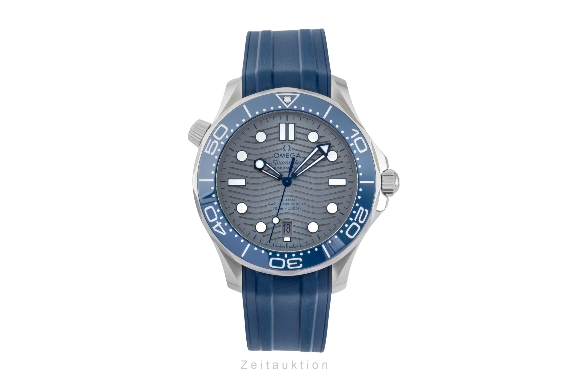 Omega Seamaster Diver 300 M Stahl Automatik Herrenuhr 210.32.42.20.06.001 B&P [2602703]
