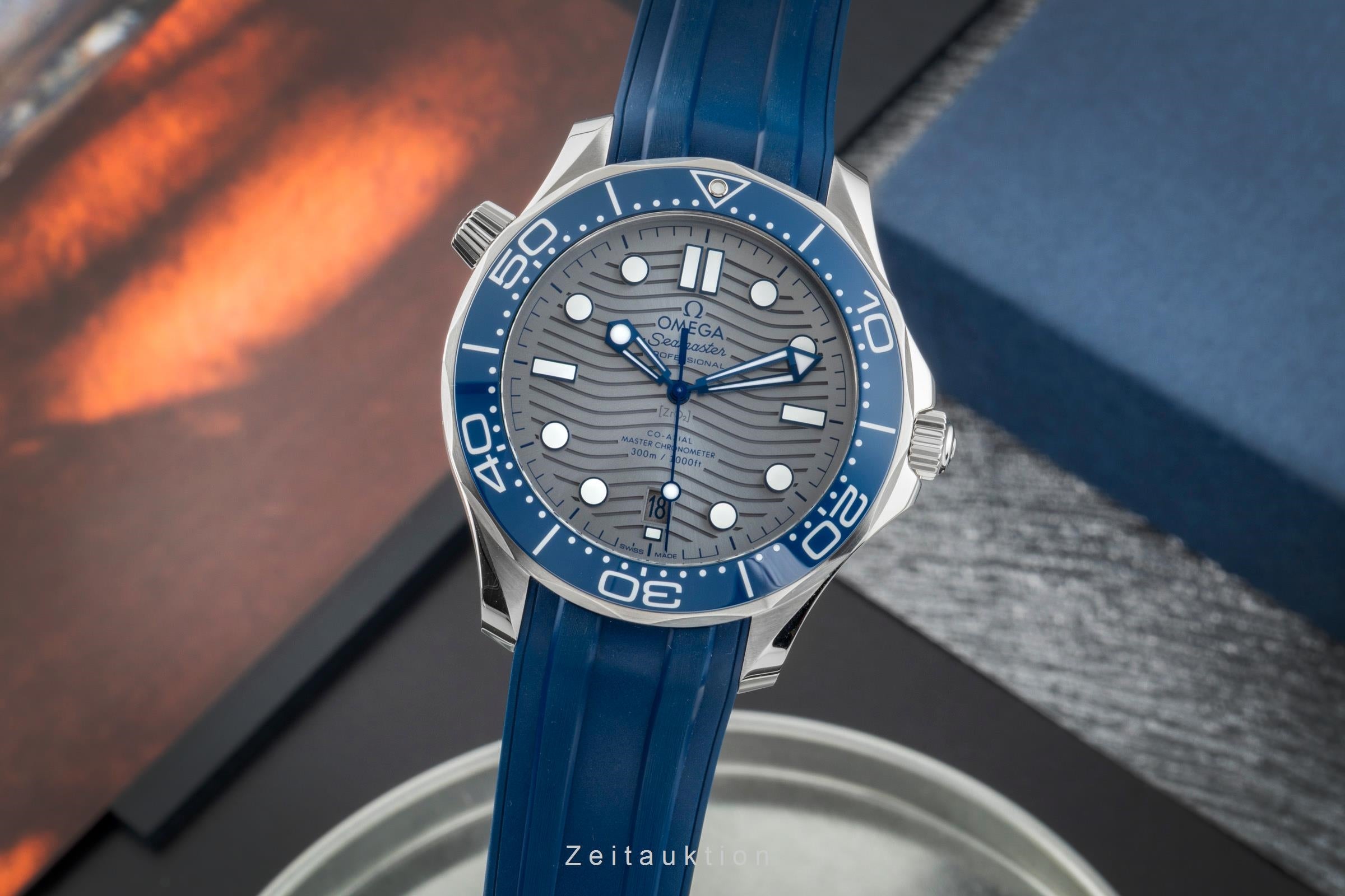 Omega Seamaster Diver 300 M Stahl Automatik Herrenuhr 210.32.42.20.06.001 B&P [2602703]
