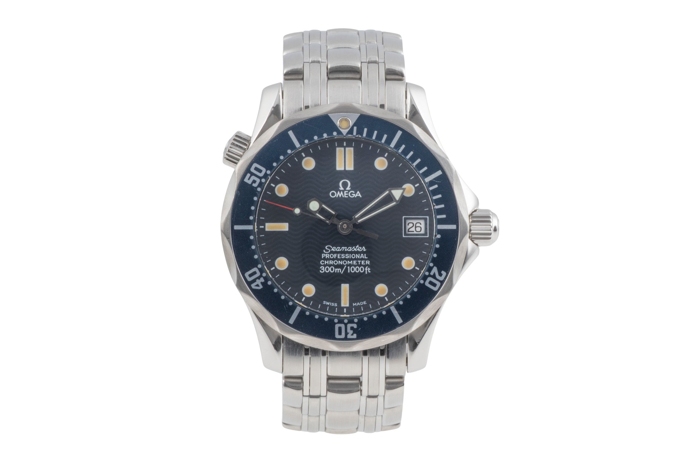 Omega Seamaster steel automatic men's watch 2551.80.00, 168.1502  [2602705]