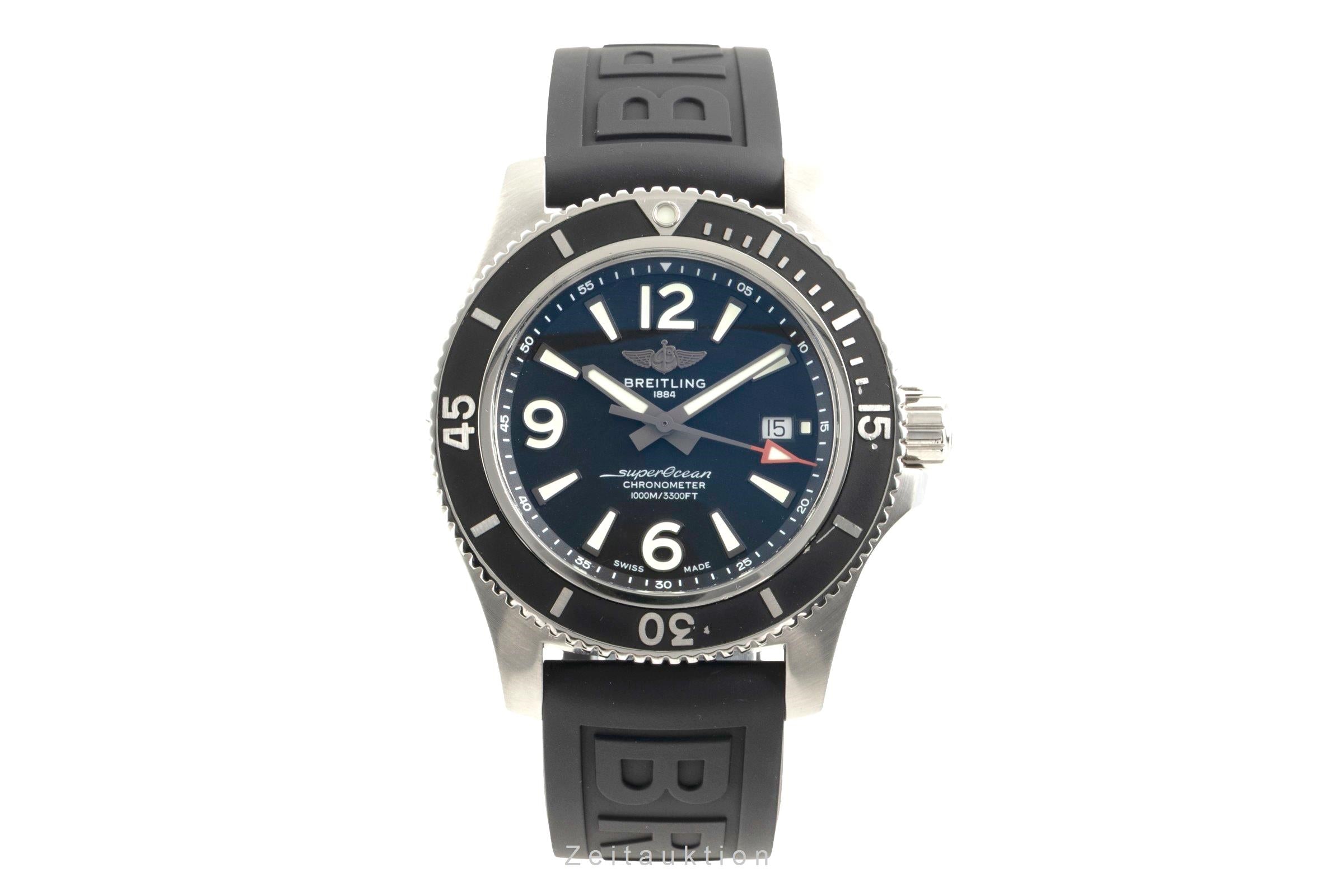 Breitling Superocean steel automatic men's watch A17367D71B1A1  [2602707]