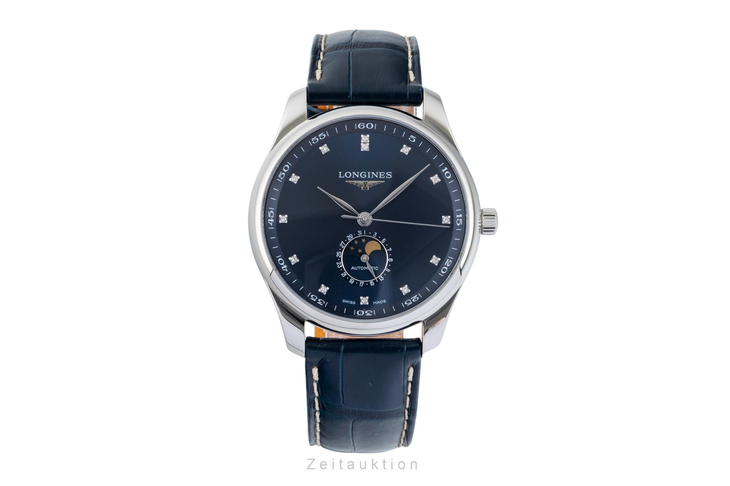 Longines Master Collection Mondphase Diamanten Ref. L2.919.4.97.0 B&P 2025 [2602708]