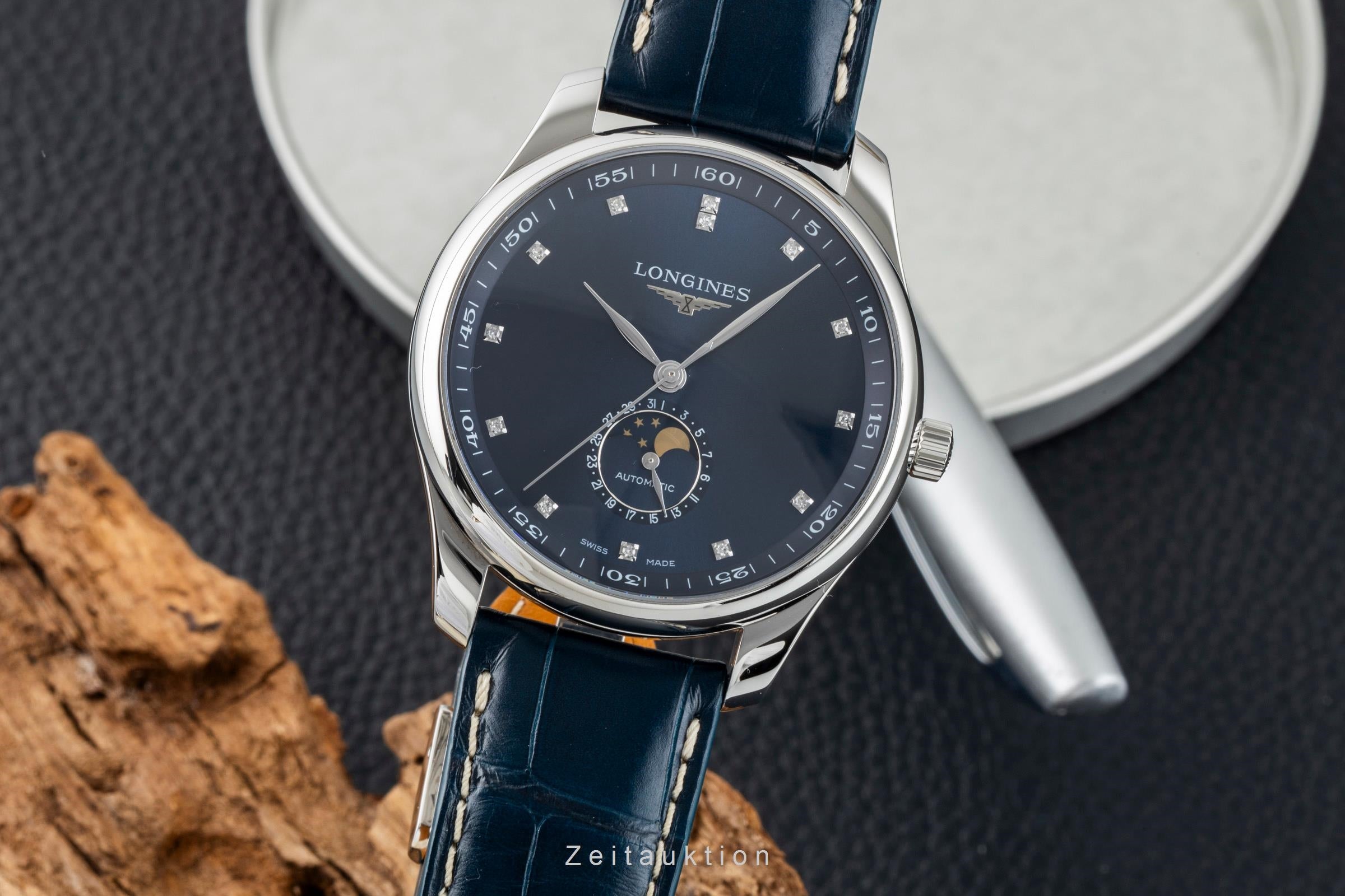 Longines Master Collection Mondphase Diamanten Ref. L2.919.4.97.0 B&P 2025 [2602708]