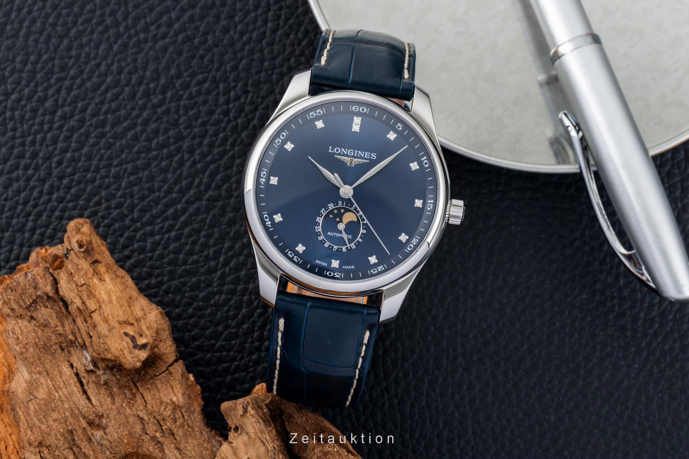 Longines Master Collection Mondphase Diamanten Ref. L2.919.4.97.0 B&P 2025 [2602708]